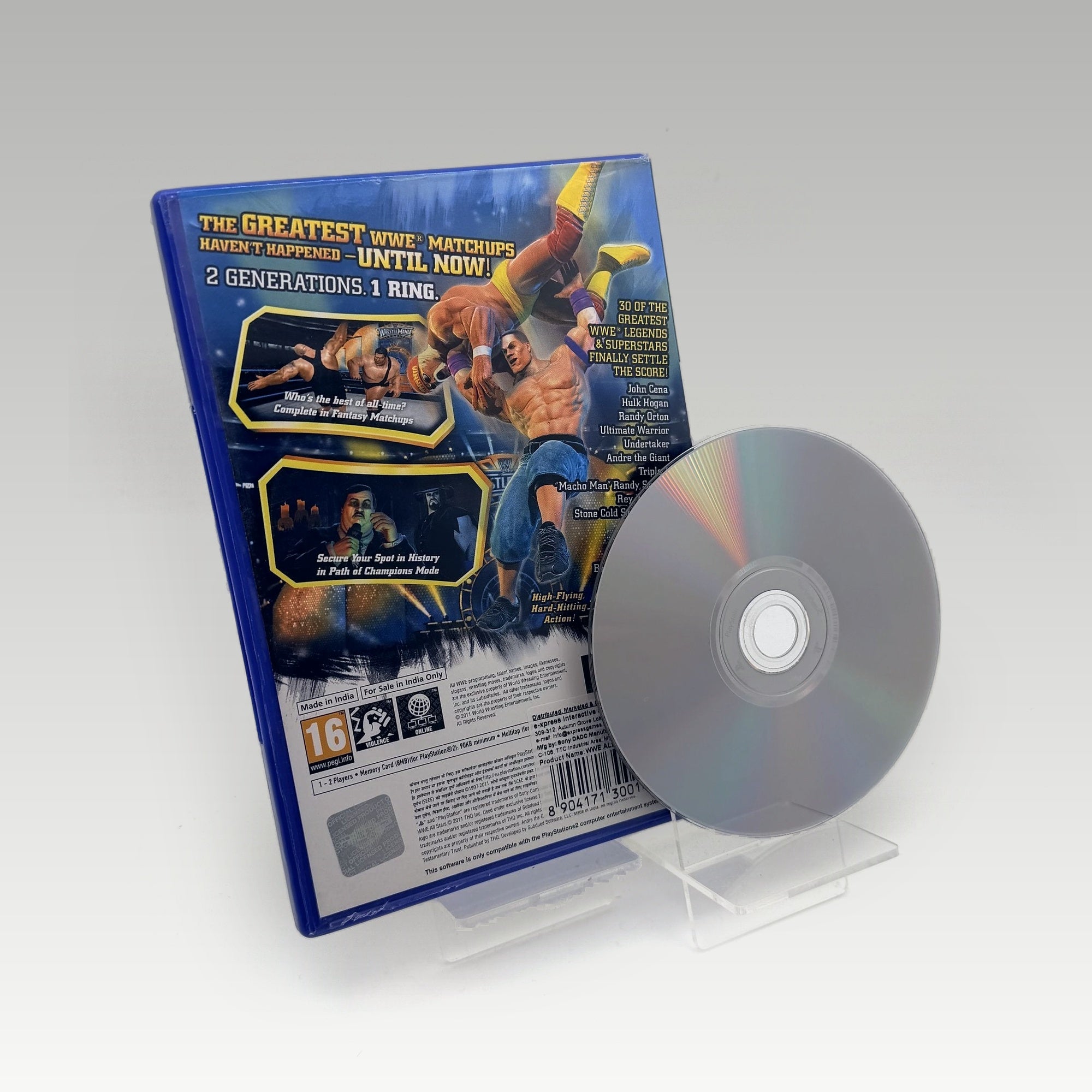 WWE All Stars • No Manual (PAL) - Image 2