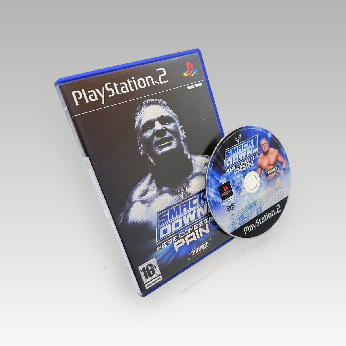 WWE Smackdown! Here Comes the Pain • No Manual (PAL) - Front Cover | Yappa NZ