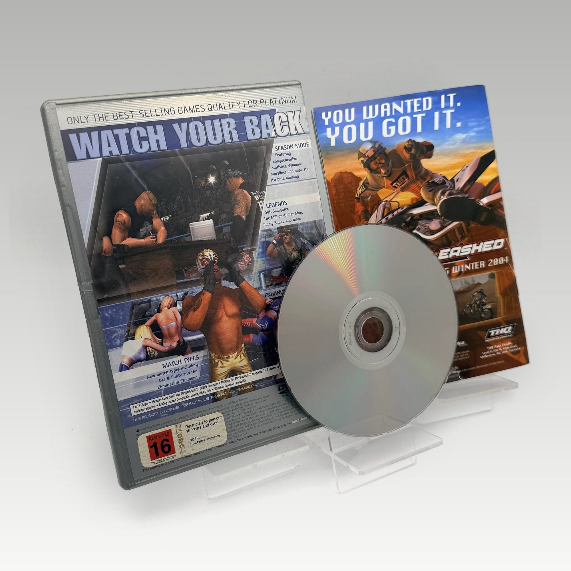 WWE Smackdown! Here Comes the Pain (Platinum) • CIB (PAL) - Image 2