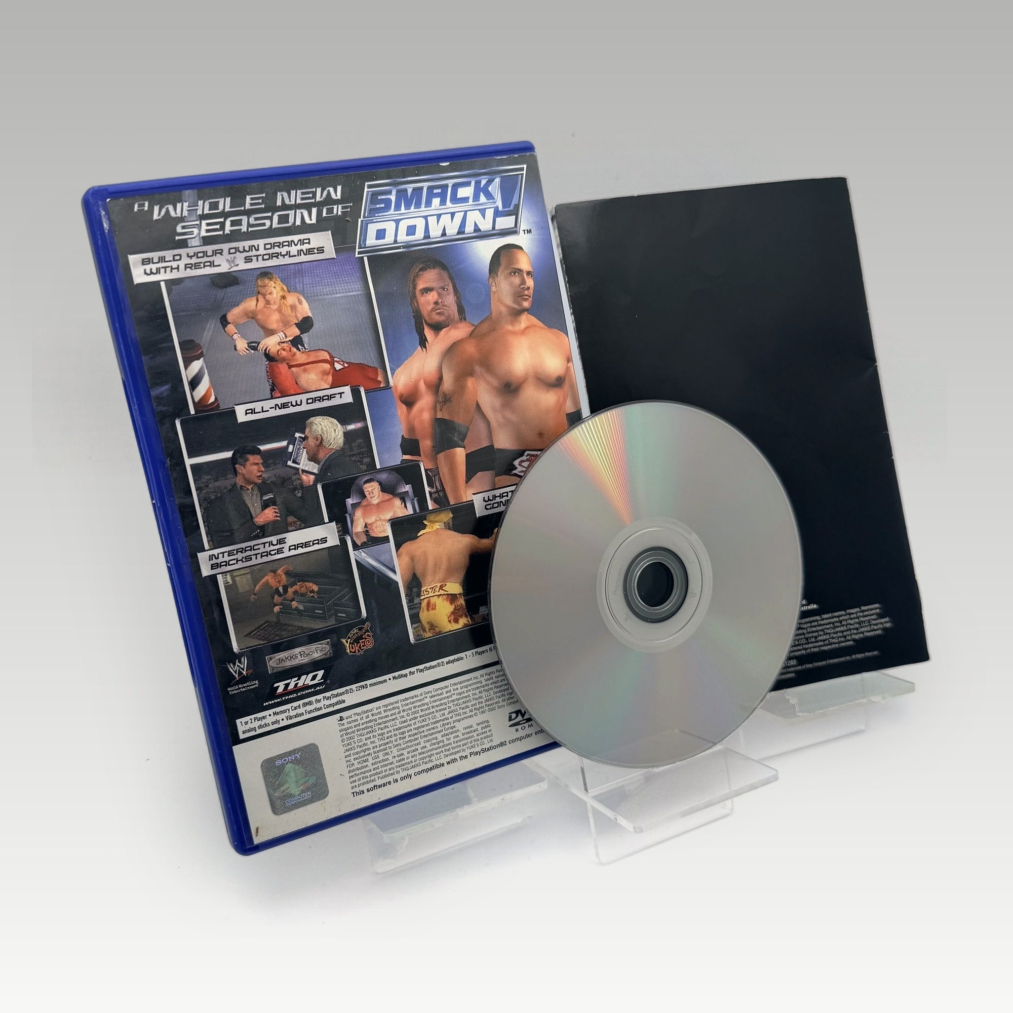 WWE SmackDown! Shut Your Mouth (Platinum) • CIB (PAL) - Image 2
