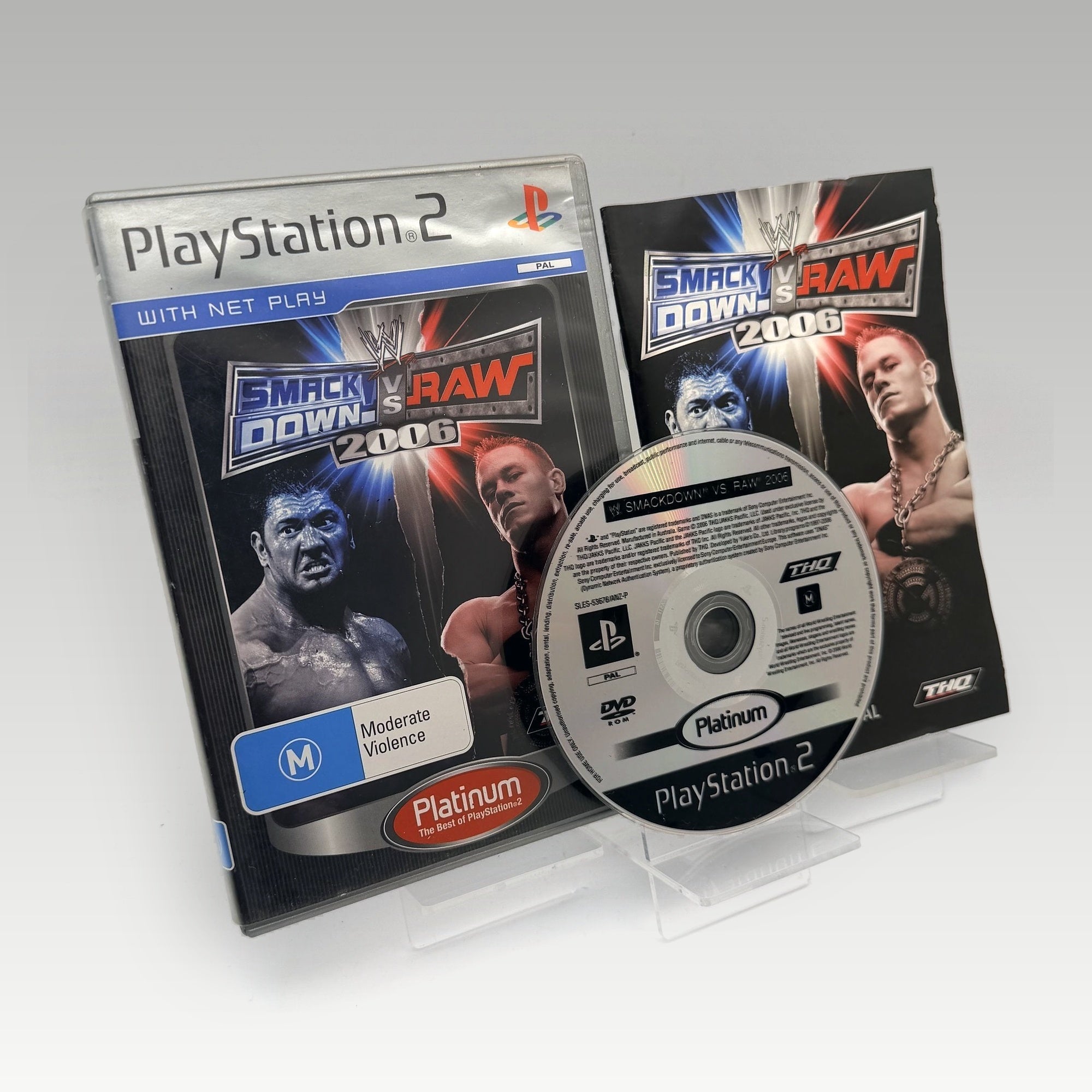 WWE SmackDown! vs. Raw 2006 (Platinum) • CIB (PAL) - Image 1