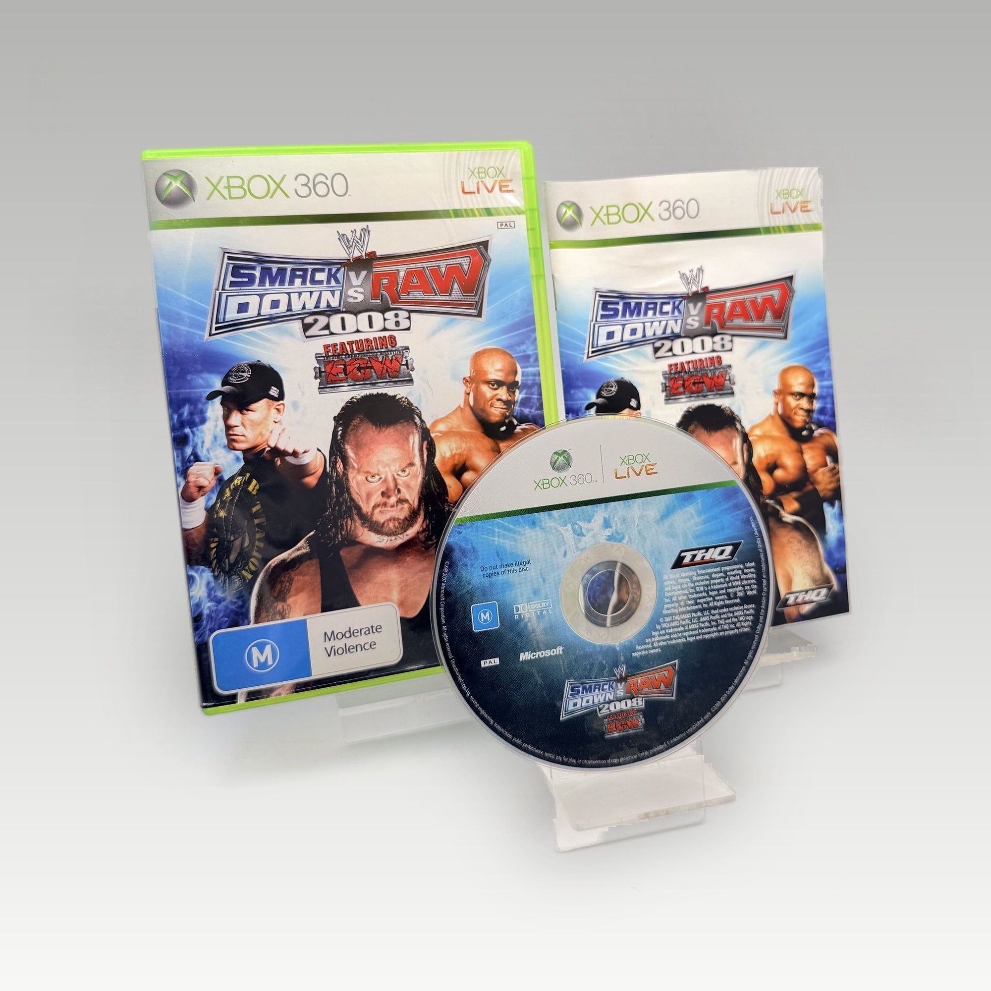 WWE SmackDown vs. Raw 2008 • CIB (PAL) - Image 1
