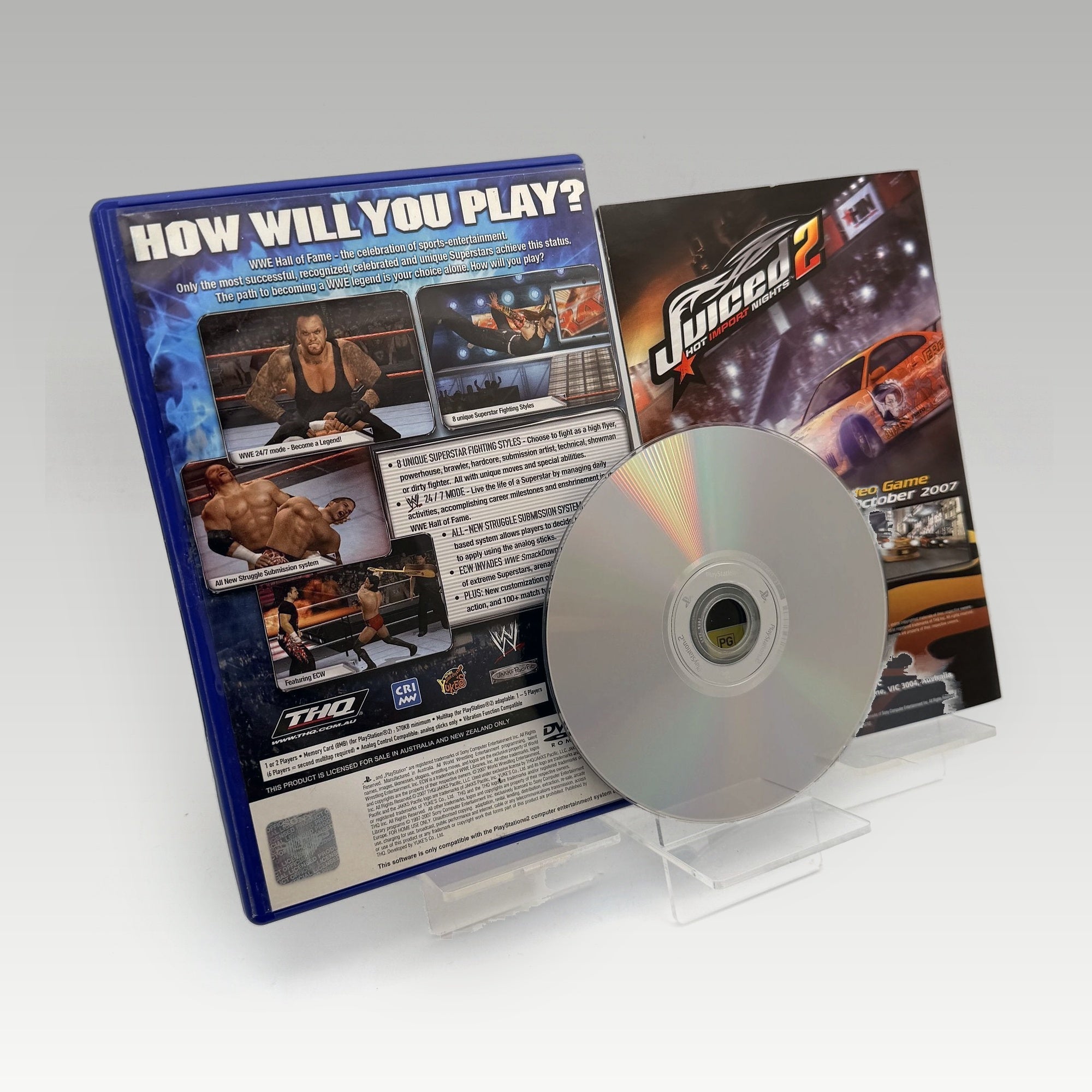 WWE SmackDown vs. Raw 2008 • CIB (PAL) - Image 2