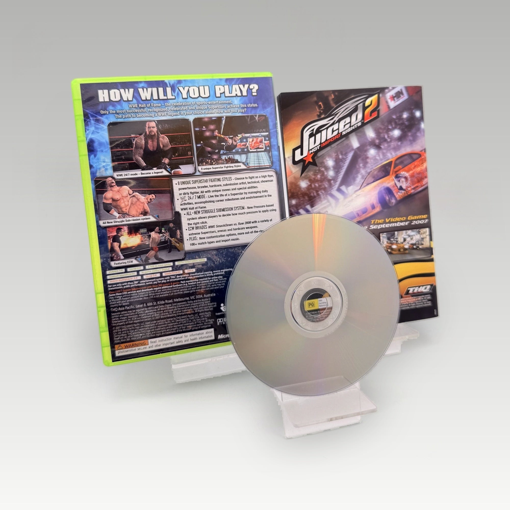WWE SmackDown vs. Raw 2008 • CIB (PAL) - Image 2