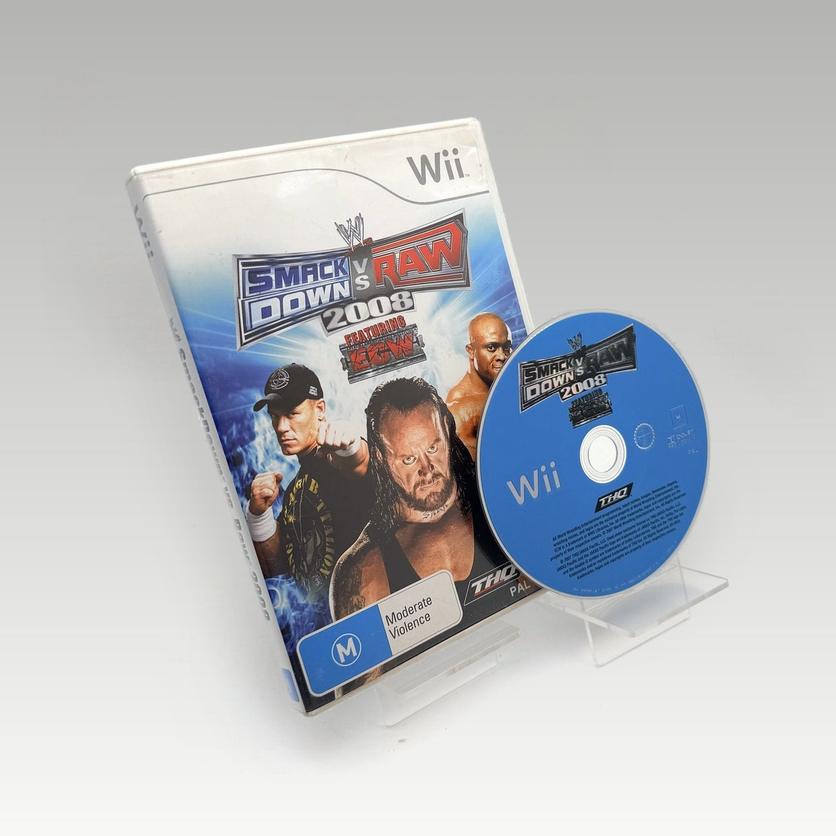WWE SmackDown vs. Raw 2008 • No Manual (PAL) - Image 1