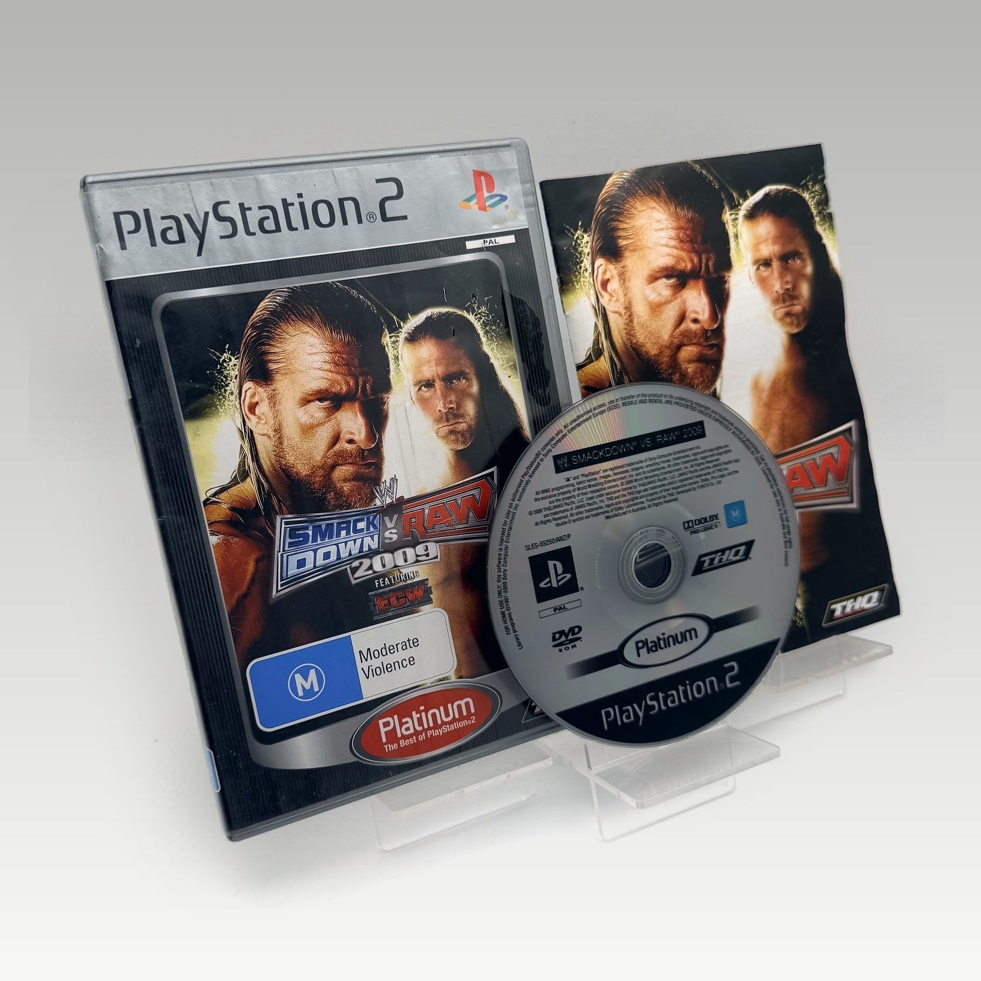 WWE SmackDown vs. Raw 2009 (Platinum) • CIB (PAL) - Image 1