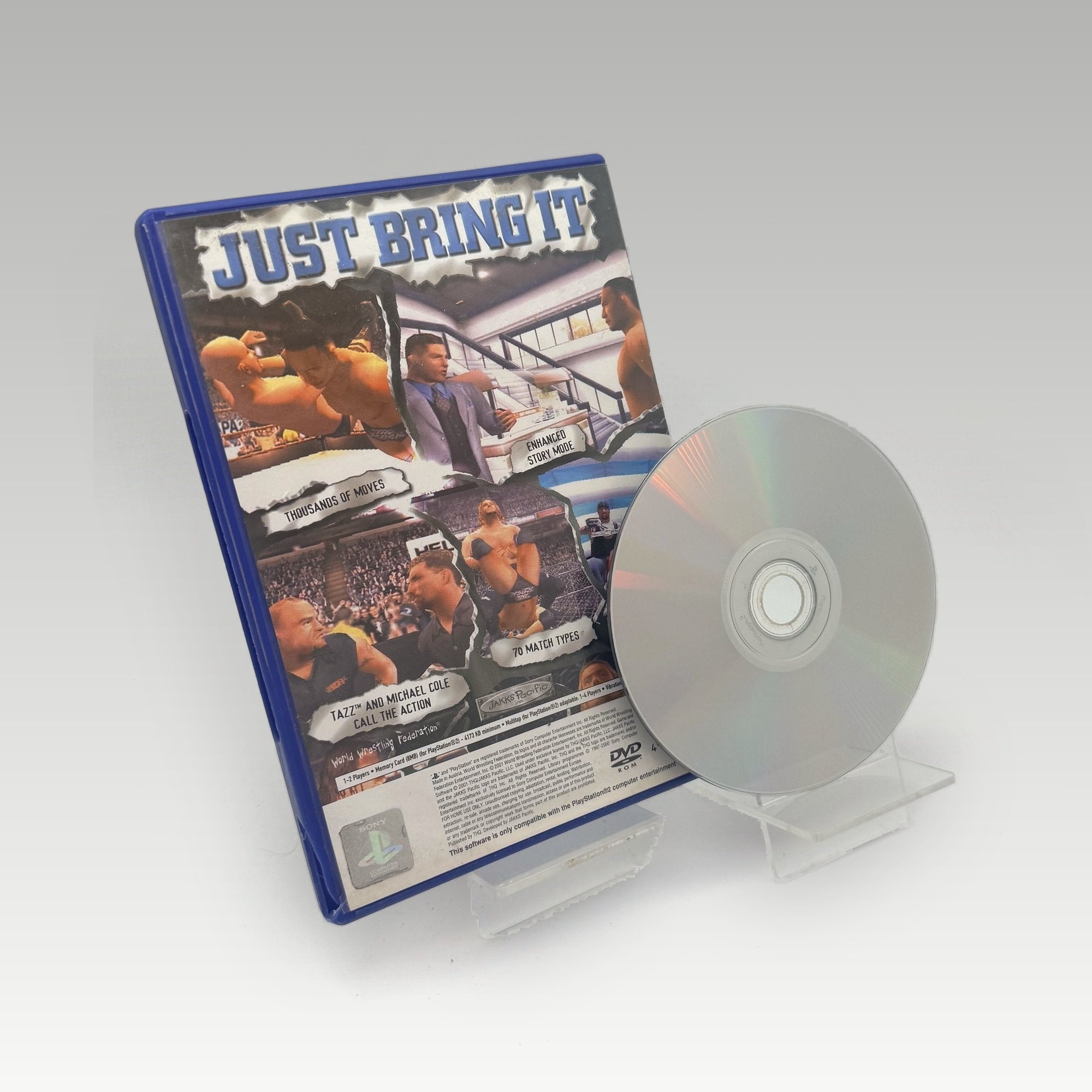 WWF SmackDown! Just Bring It • No Manual (PAL) - Image 2