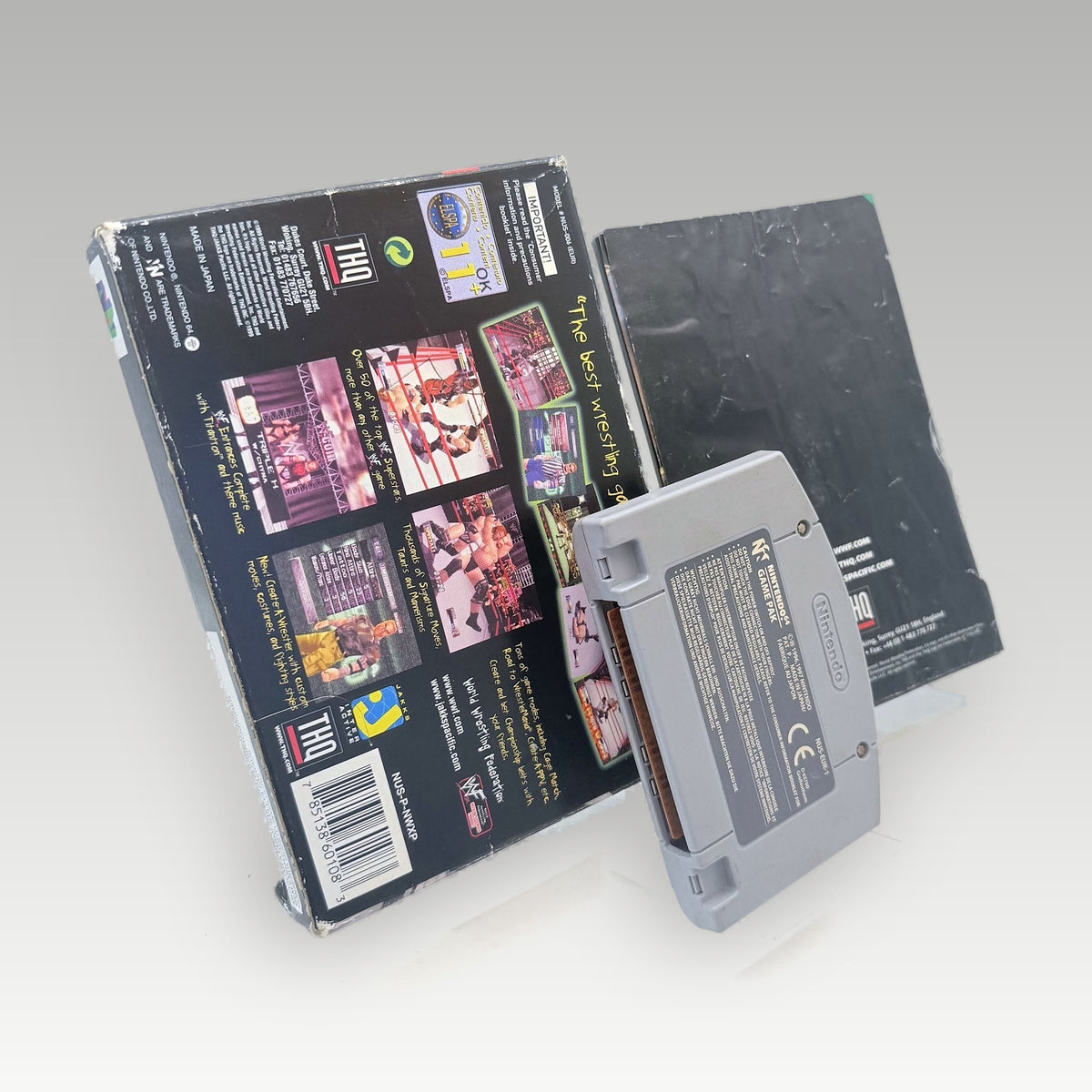 WWF WrestleMania 2000 • CIB (PAL) - Back Cover | Yappa NZ