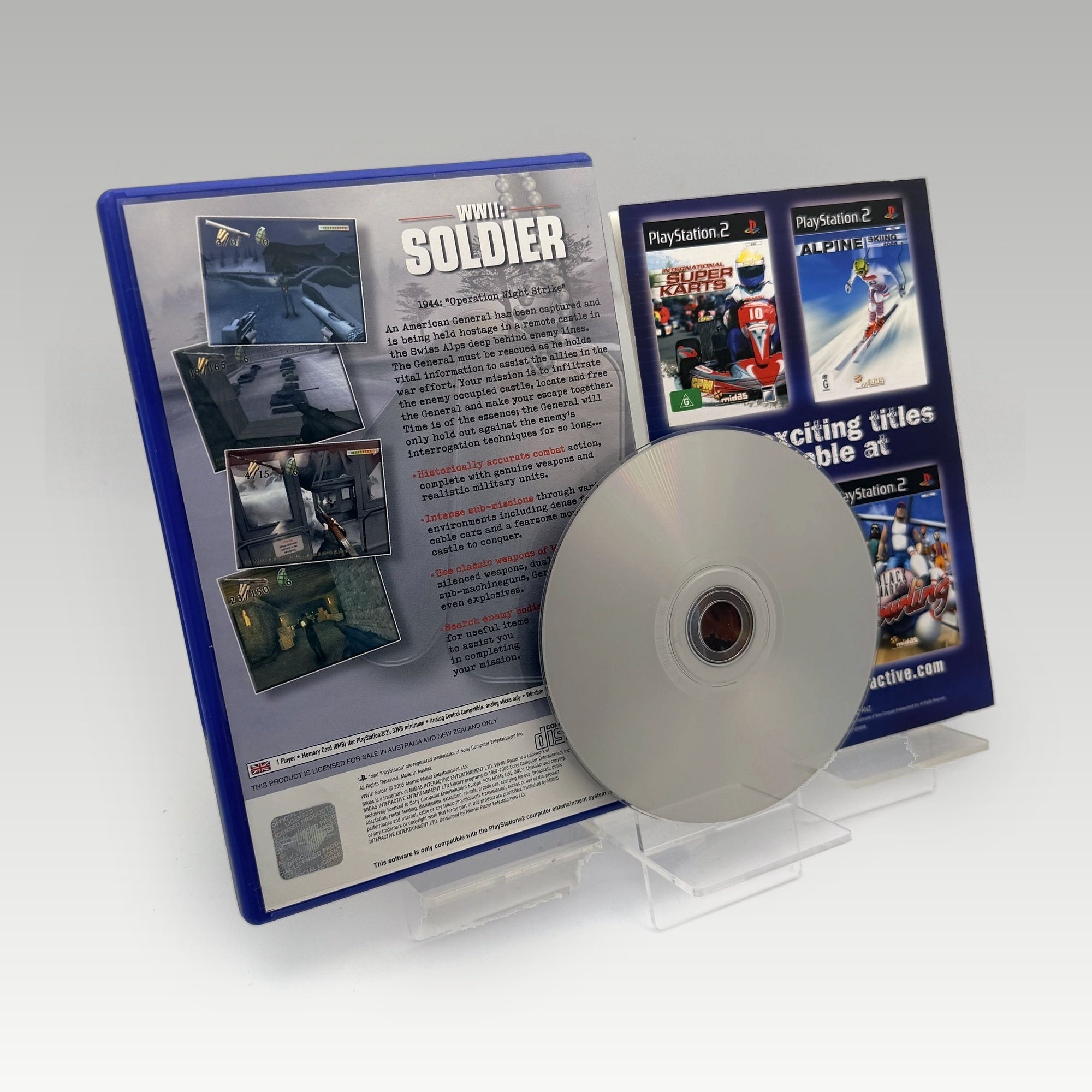 WWII: Soldier • CIB (PAL) - Image 2