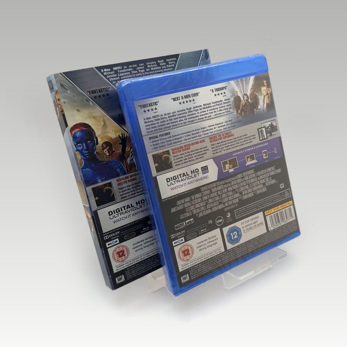 X-Men: Days of Future Past (2014) Bluray • CIB • New / Sealed (Region Free, Standard) - Image 2