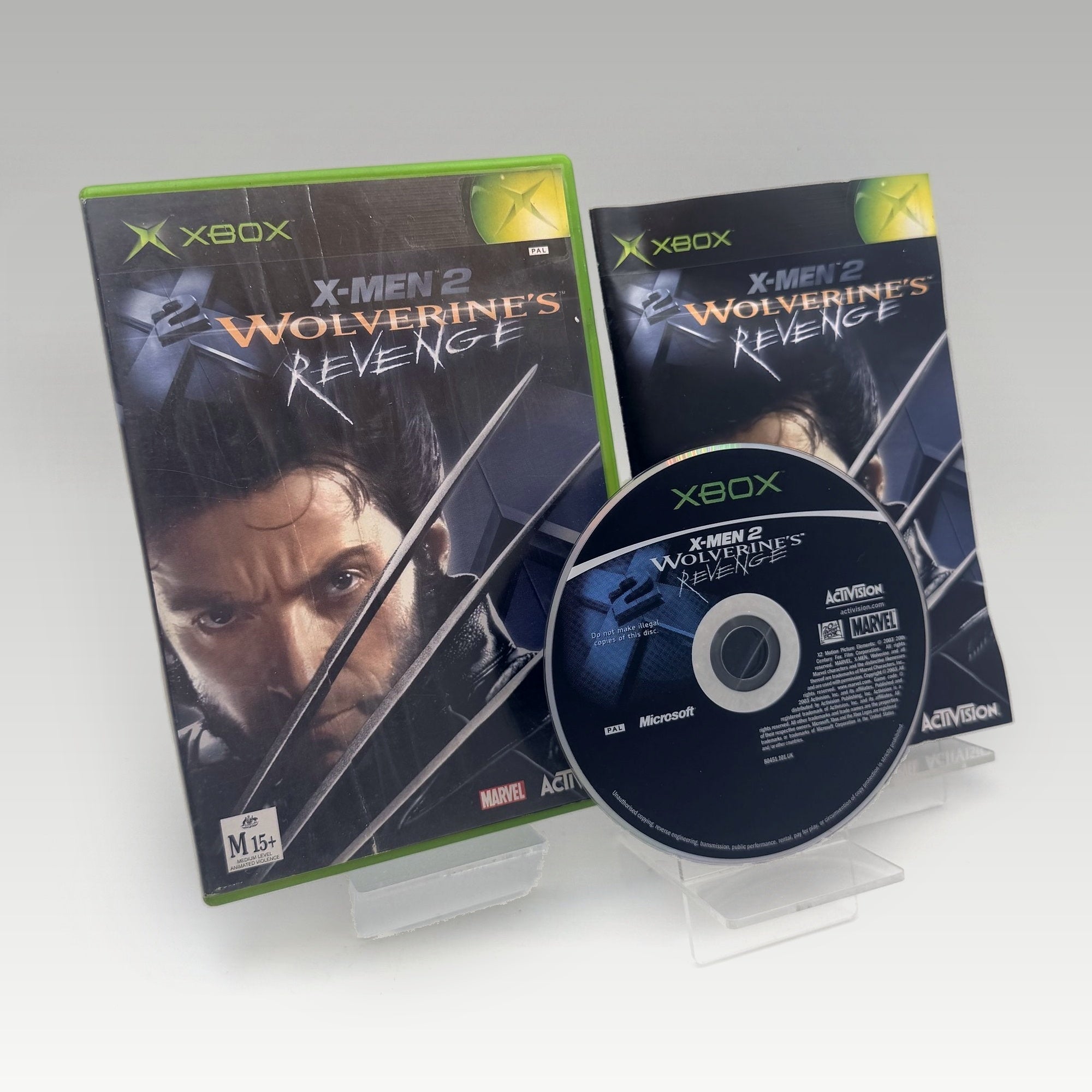 X2: Wolverine's Revenge Artwork Damage • CIB (PAL, Artwork Damage) - Image 1