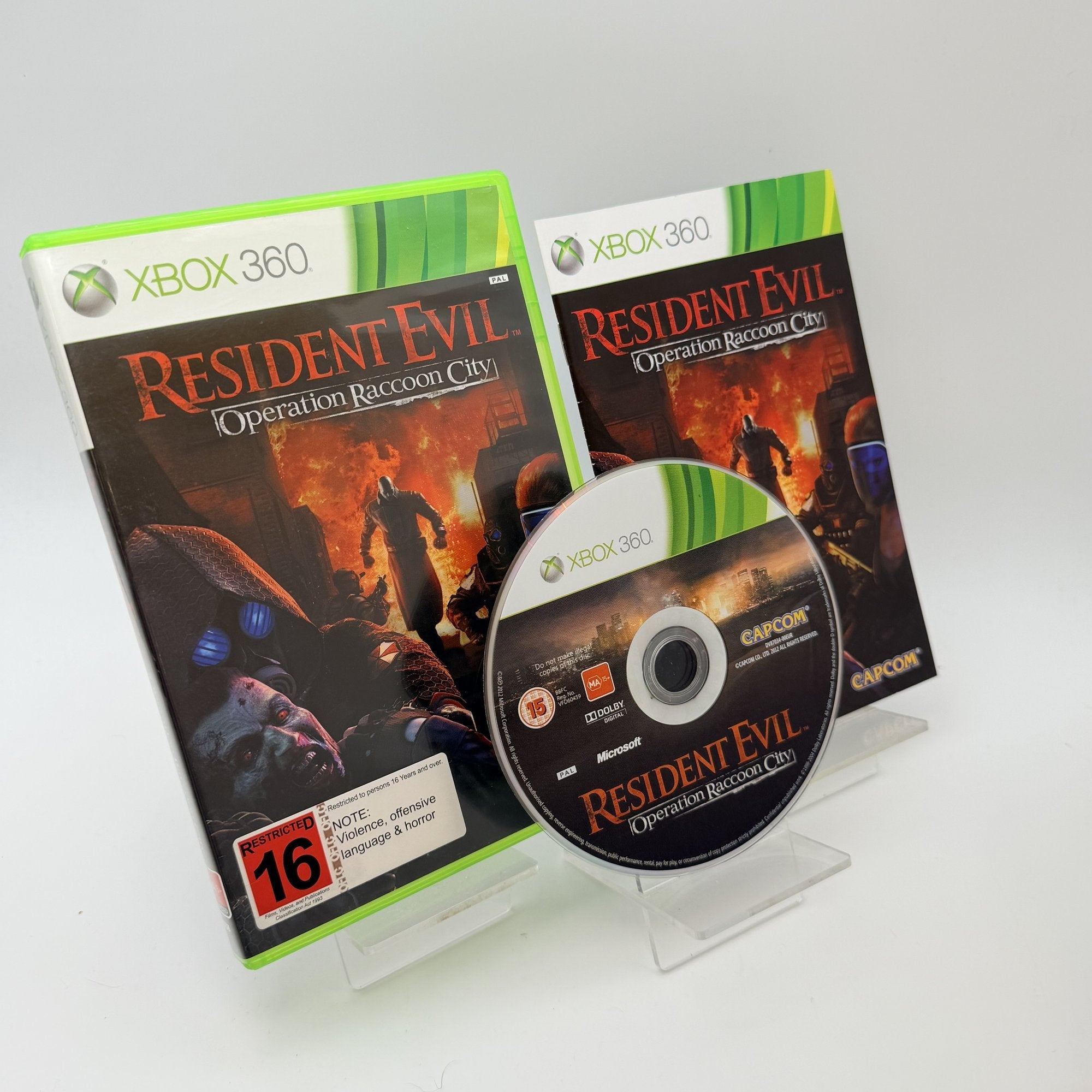 Xbox 360 Resident Evil: Operation Raccoon City PAL - Front Cover | Yappa NZ