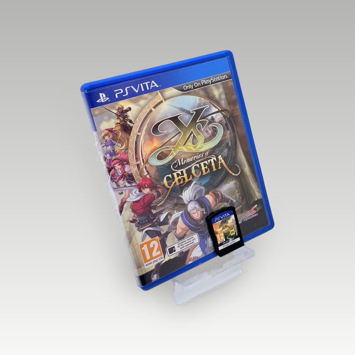 Ys: Memories of Celceta • No Manual (Region 2) - Front Cover | Yappa NZ