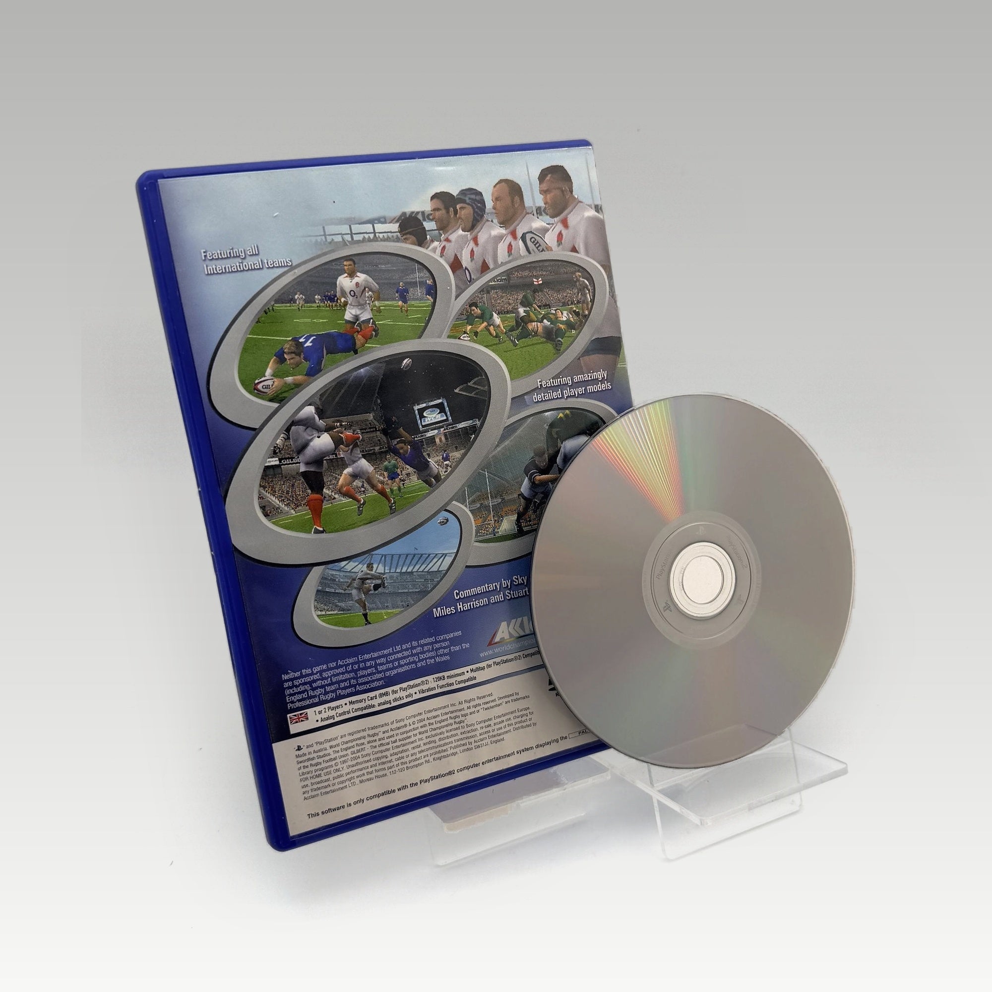 Zinzan's World Championship Rugby • No Manual (PAL) - Image 2