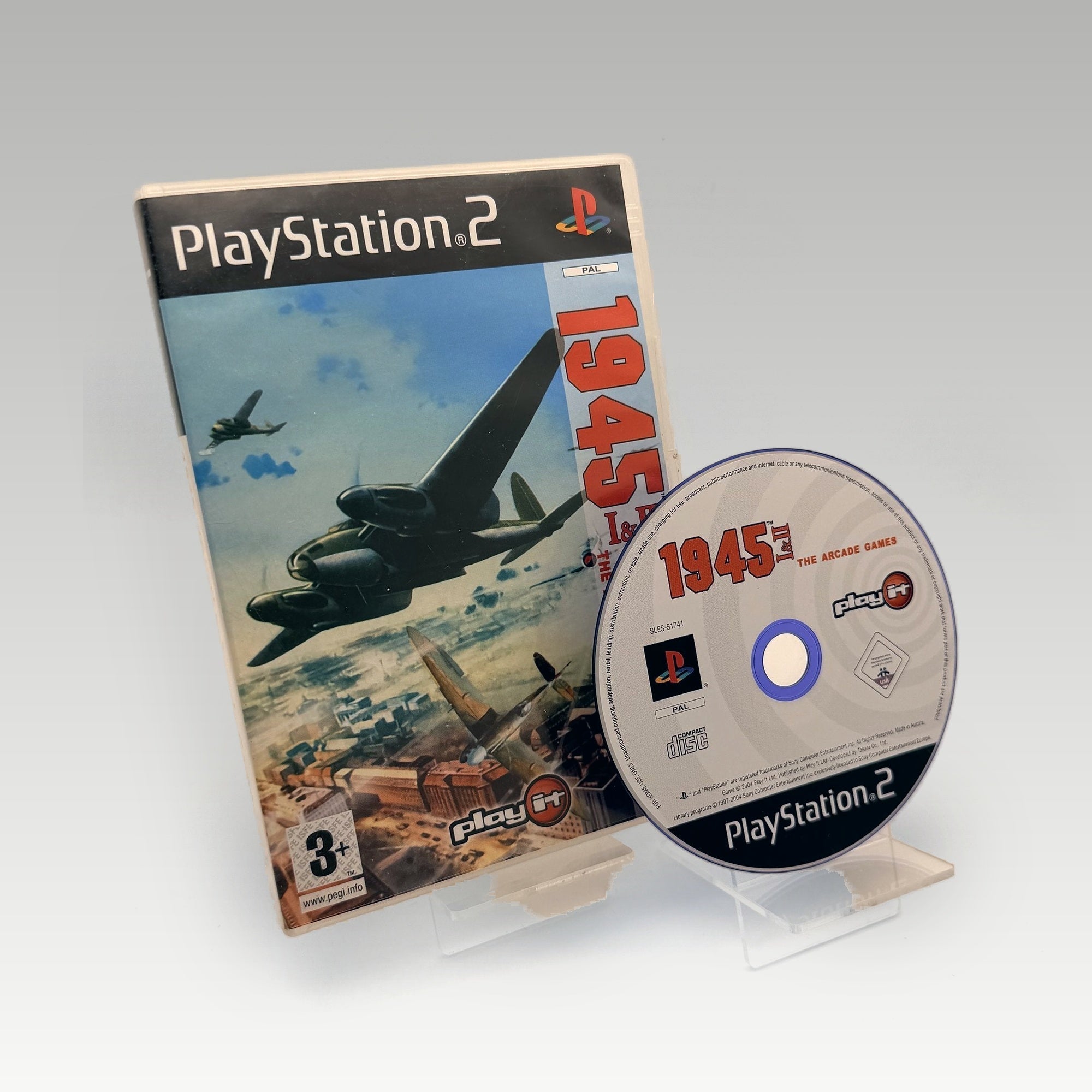 1945 I & II: The Arcade Games • No Manual (PAL) - Image 1