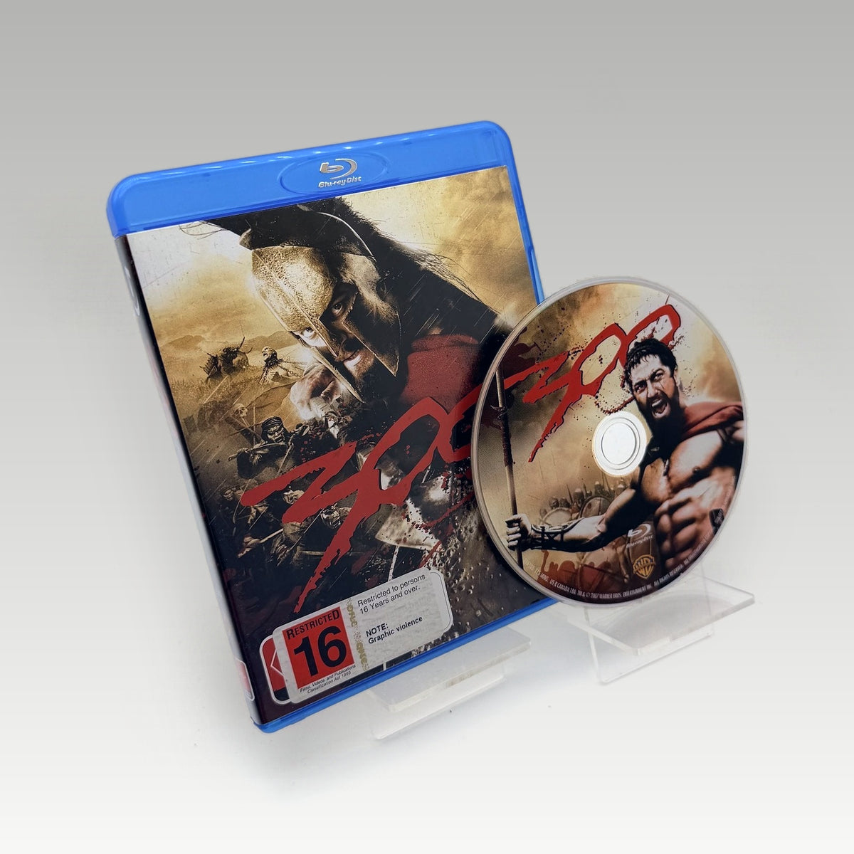 300 (2007) Bluray • CIB (Region Free, Standard) - Image 1