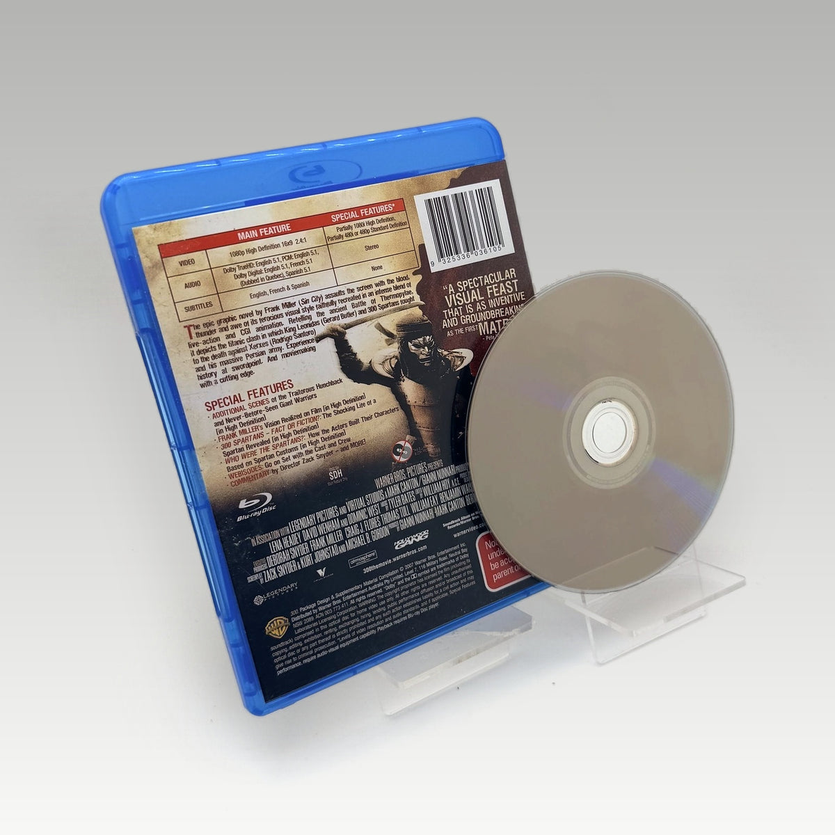 300 (2007) Bluray • CIB (Region Free, Standard) - Image 2