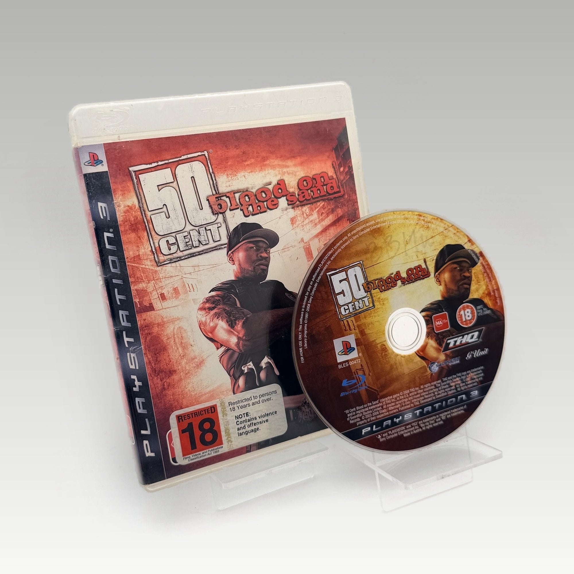 50 Cent: Blood on the Sand • No Manual (Region 4) - Image 1