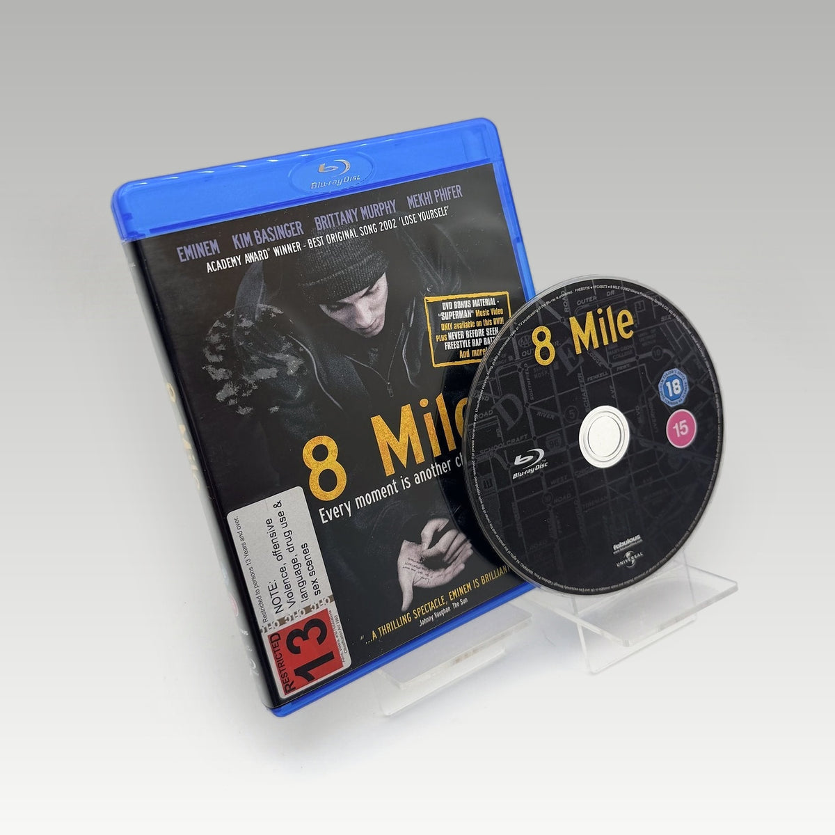 8 Mile (2002) Bluray • CIB (Region B, Standard) - Image 1