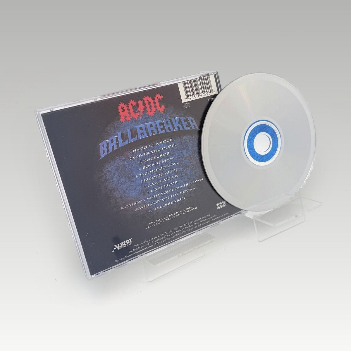 AC/DC - Ballbreaker • CIB - Back Cover | Yappa NZ