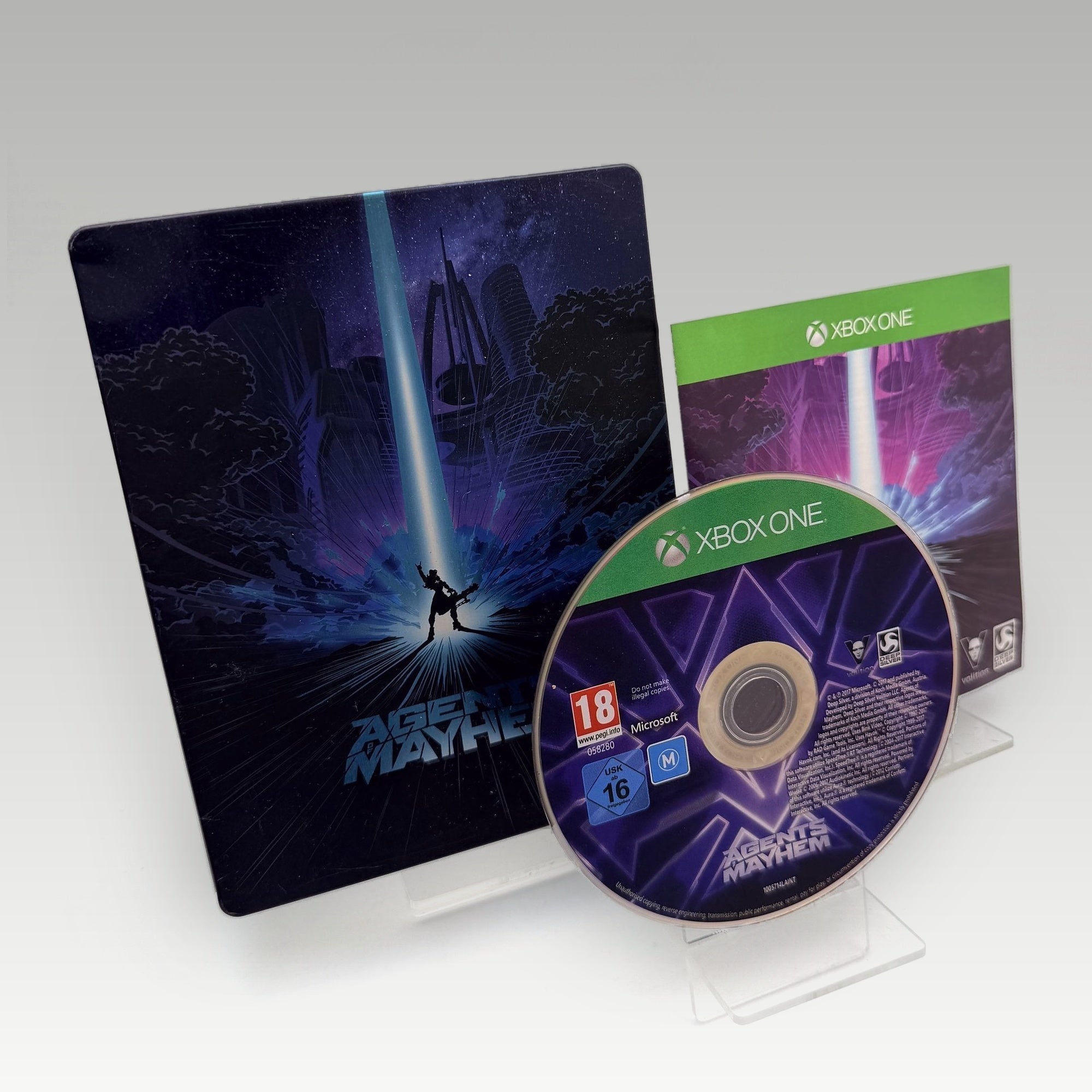 Agents of Mayhem Steelbook Edition • CIB (Region 4, Steelbook Edition) - Image 1