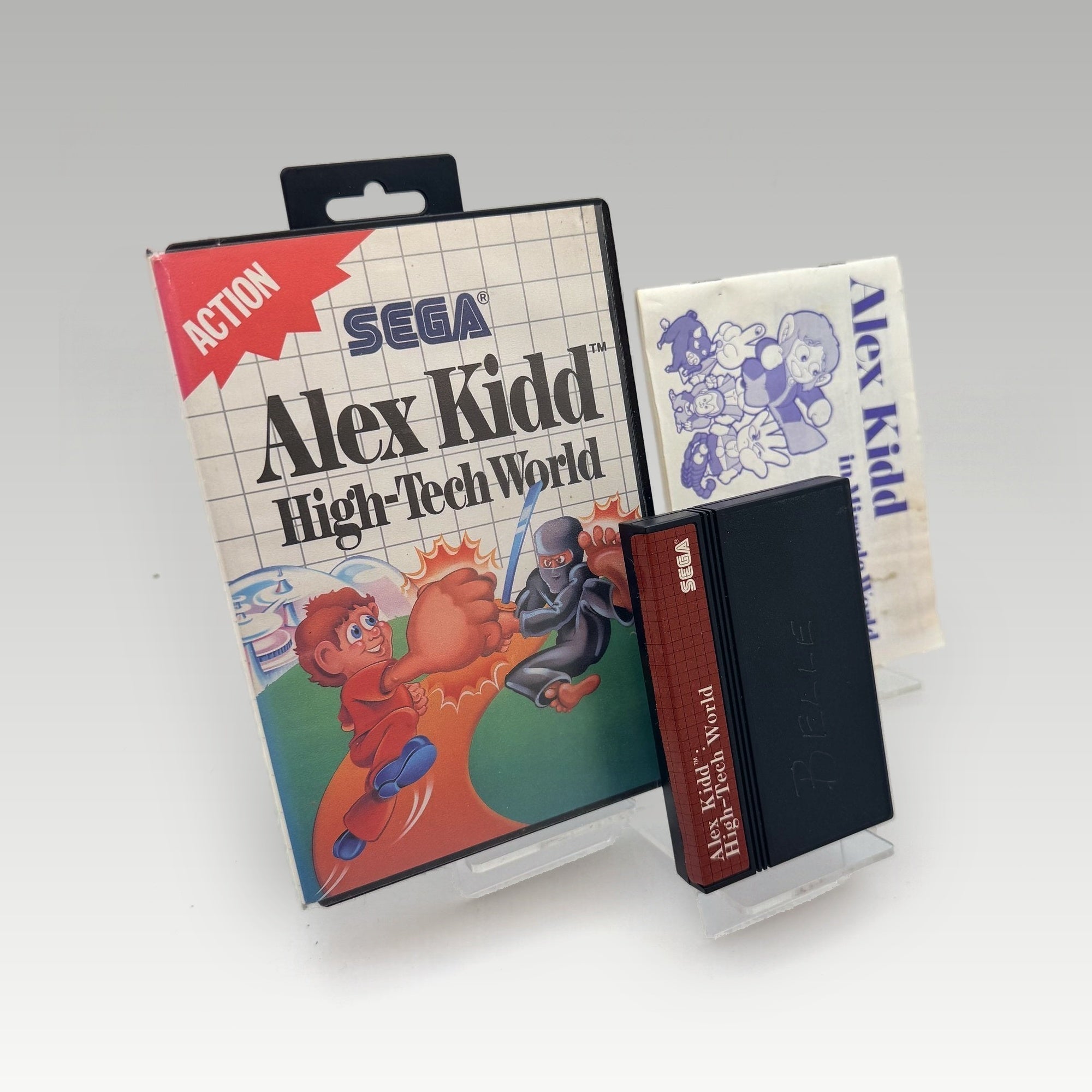 Alex Kidd: High-Tech World • CIB (PAL) - Image 1