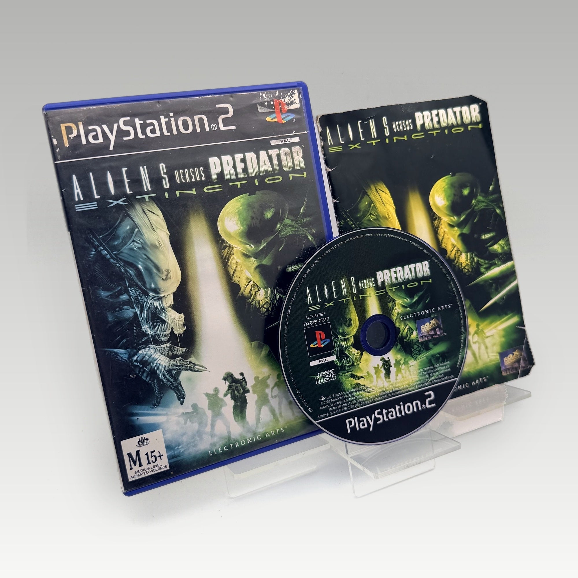 Aliens Versus Predator: Extinction • CIB • Ex-Rental (PAL) - Image 1