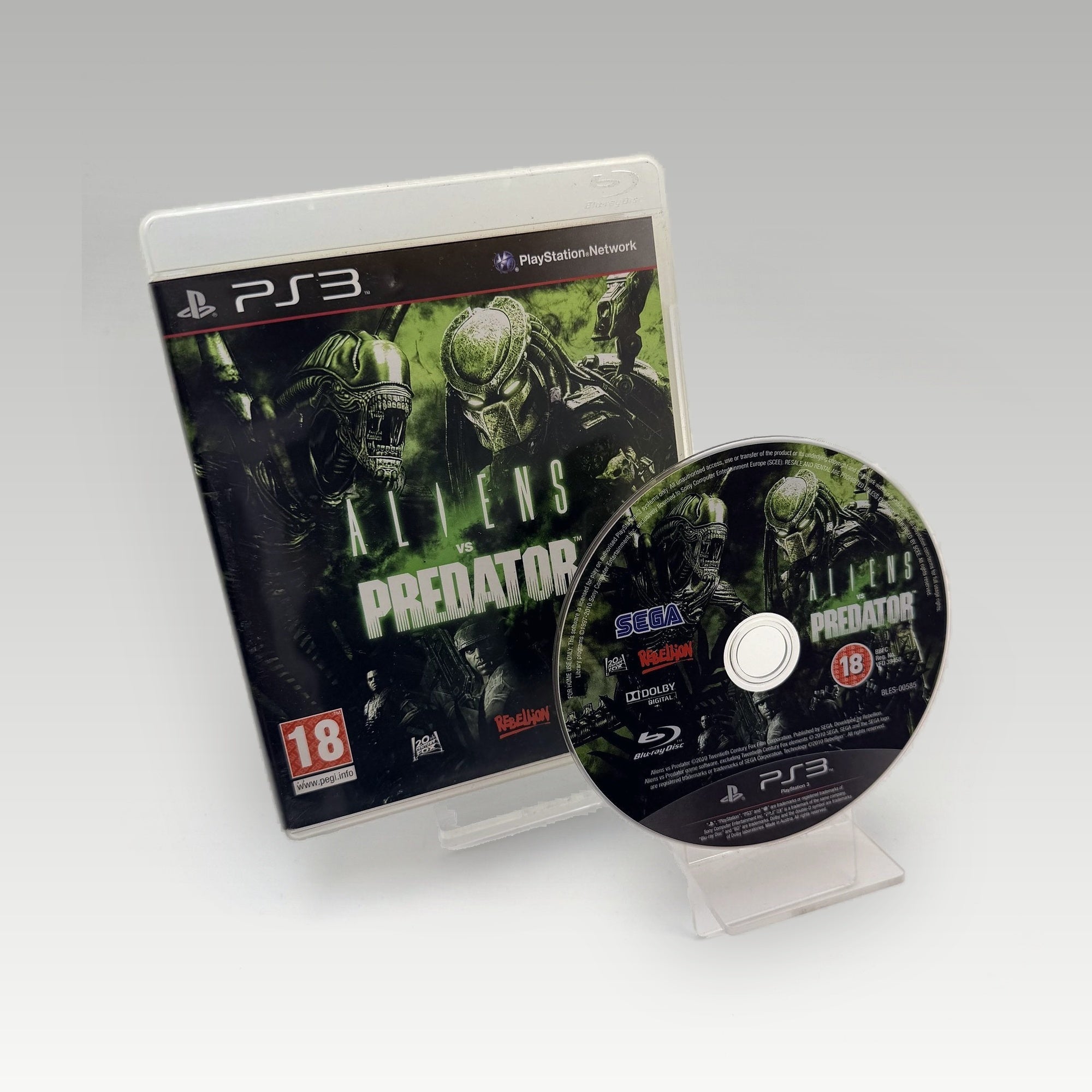 Aliens vs. Predator • No Manual (Region 2) - Image 1