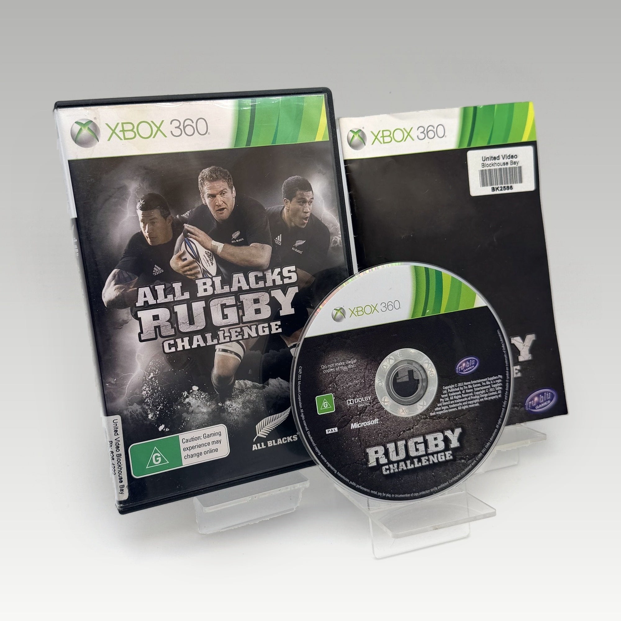 All Blacks Rugby Challenge • CIB • Ex-Rental (PAL) - Image 1