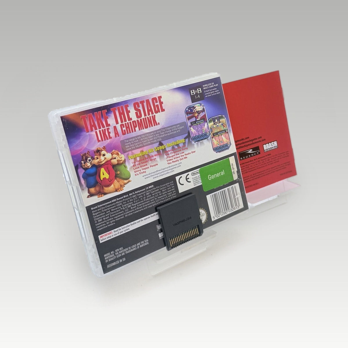 Alvin and the Chipmunks • CIB (PAL) - Back Cover | Yappa NZ