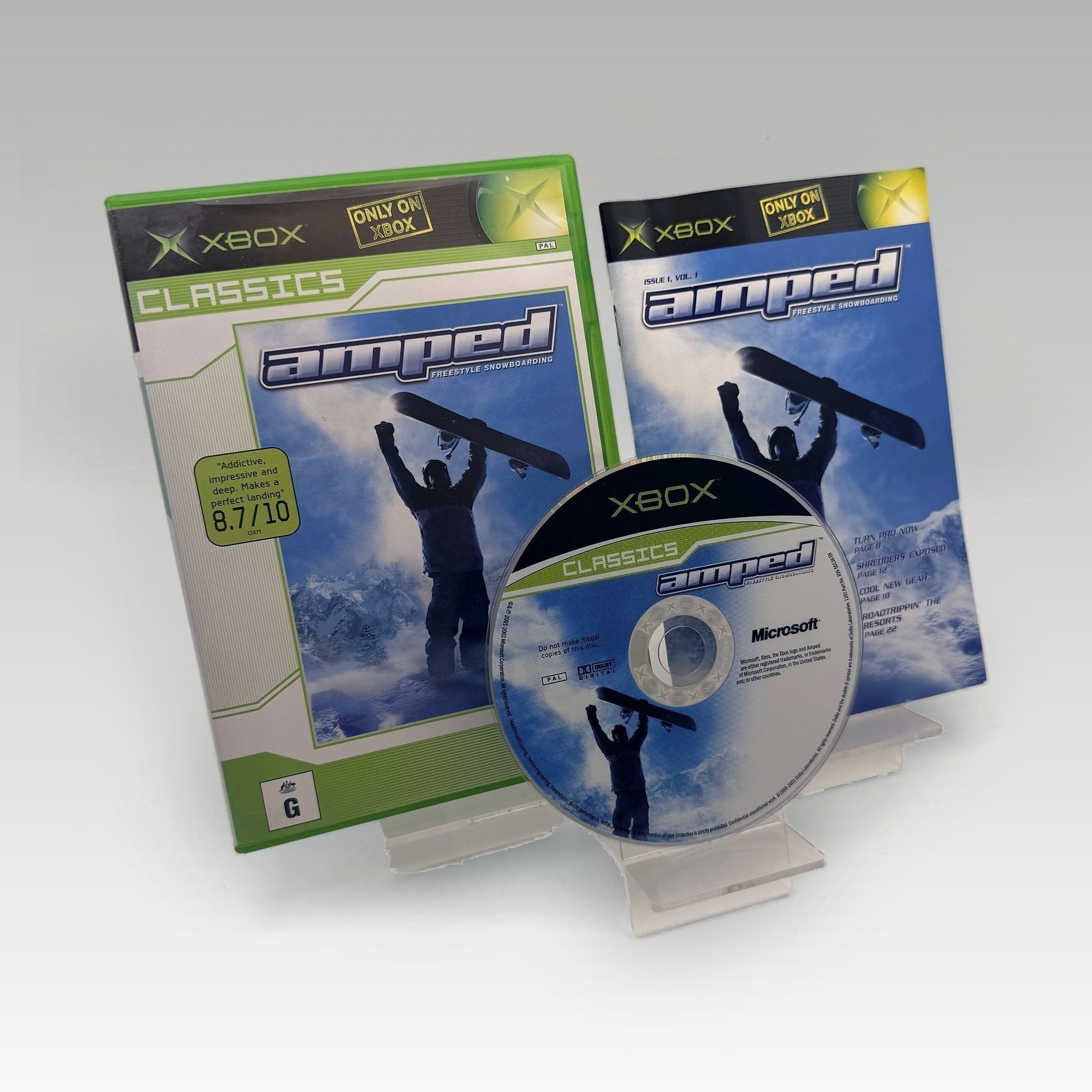 Amped: Freestyle Snowboarding (Classics) • CIB (PAL) - Image 1
