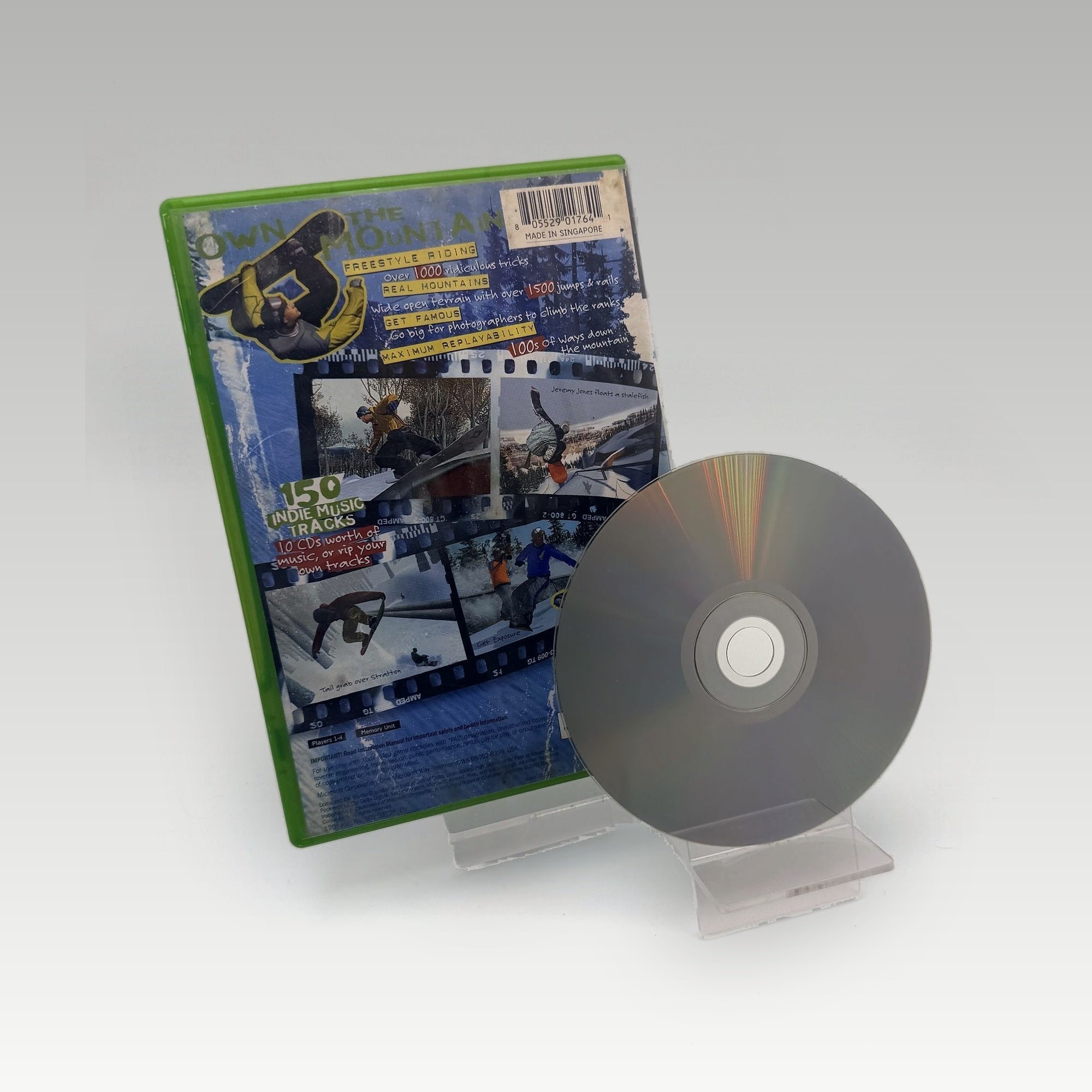 Amped: Freestyle Snowboarding (Not For Resale) Promo • No Manual (PAL, Promo) - Image 2