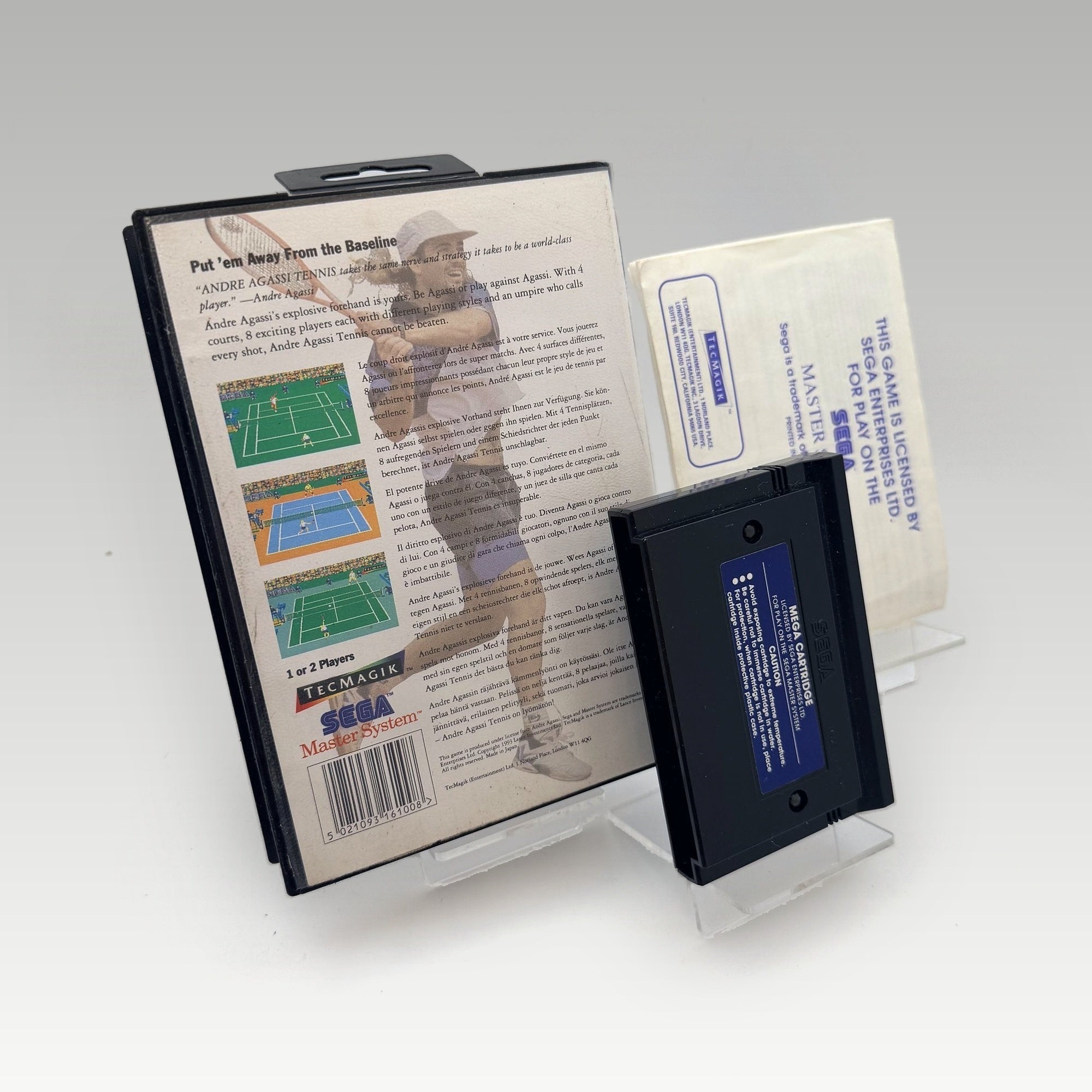 Andre Agassi Tennis • CIB (PAL) - Image 2