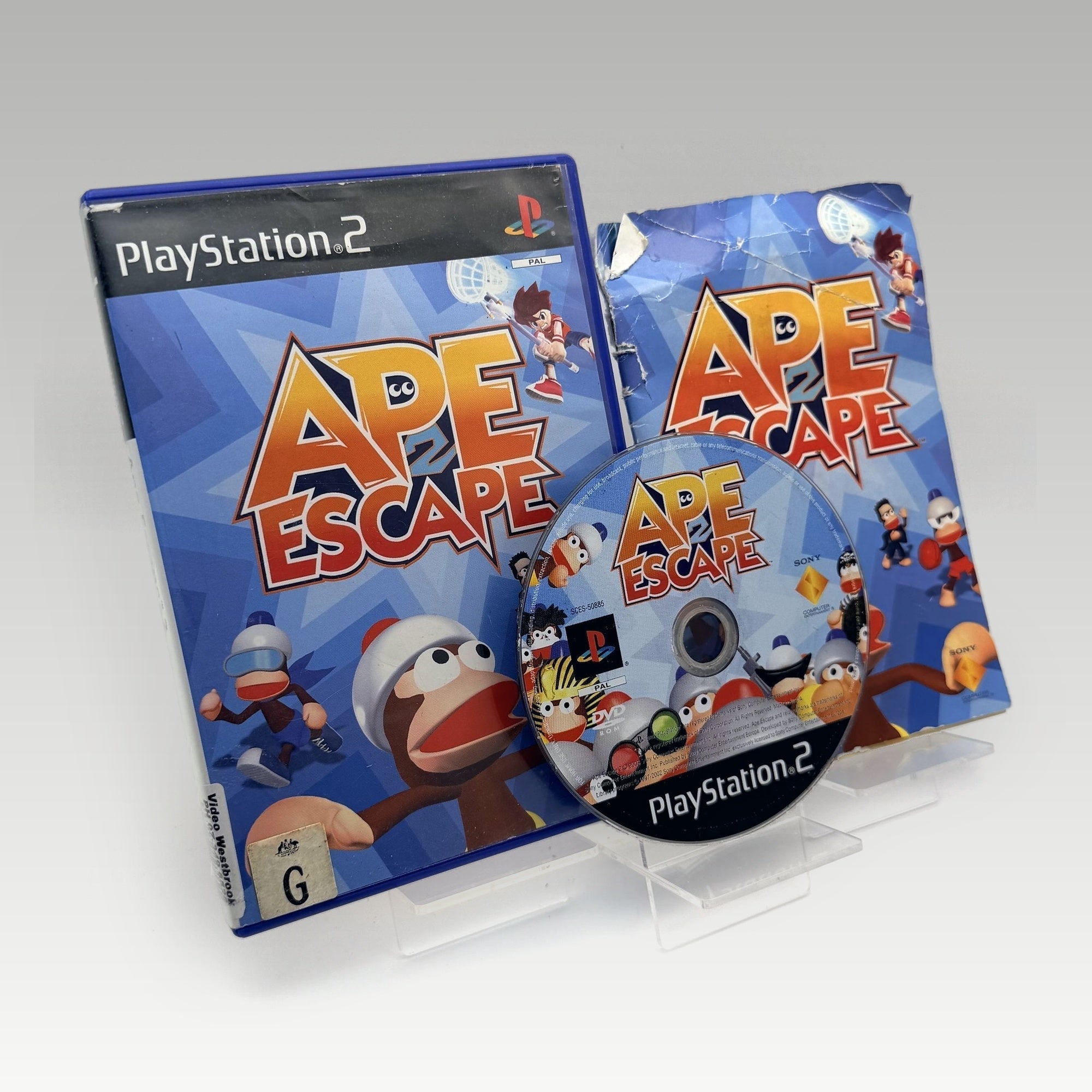 Ape Escape 2 • CIB • Ex-Rental (PAL) - Image 1