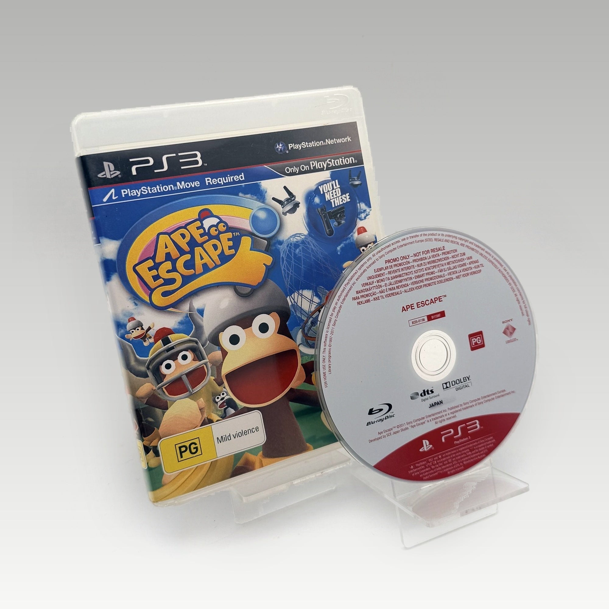 Ape Escape (Not For Resale) Promo • No Manual (Region 4, Promo) - Image 1