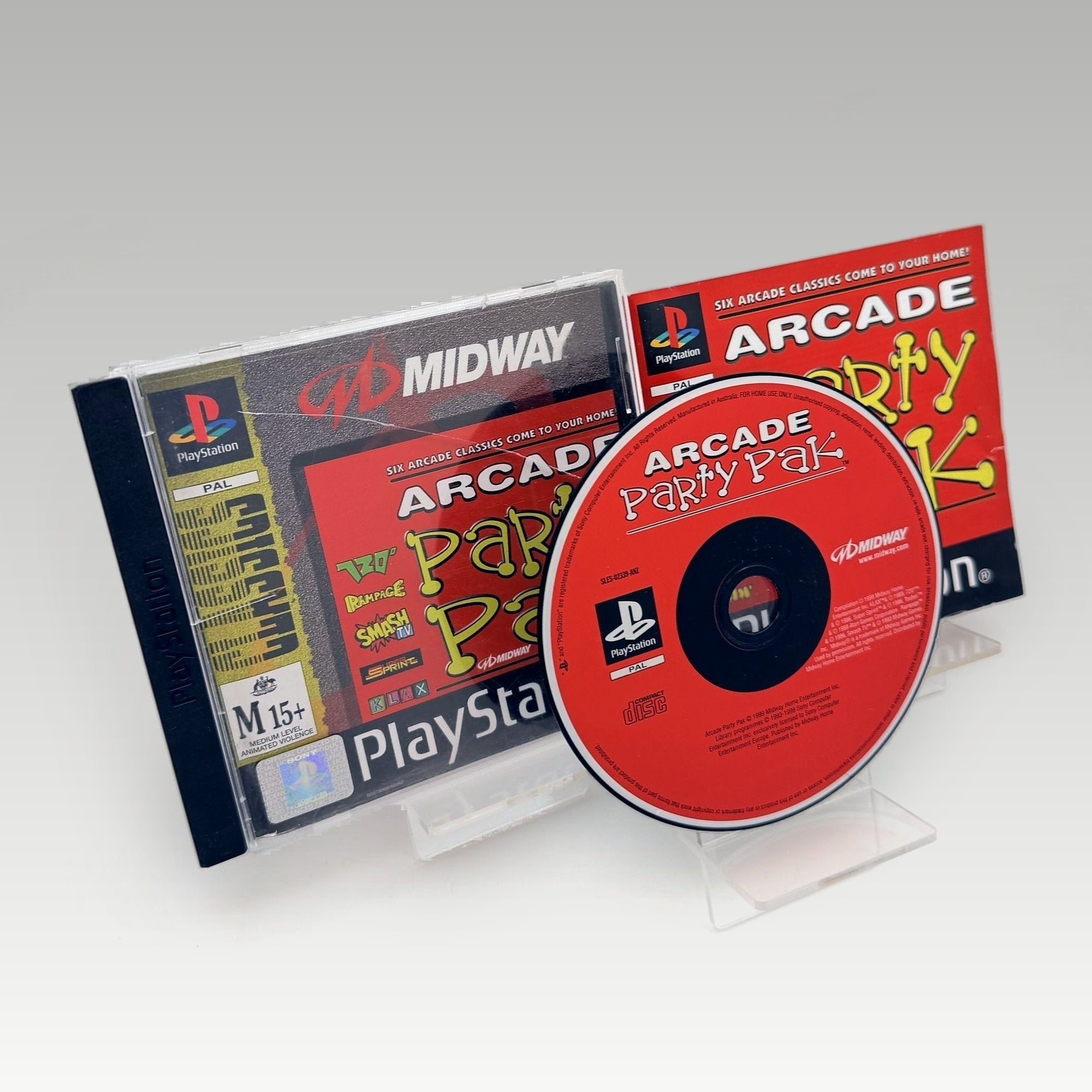 Arcade Party Pak Case Damage • CIB - Image 2