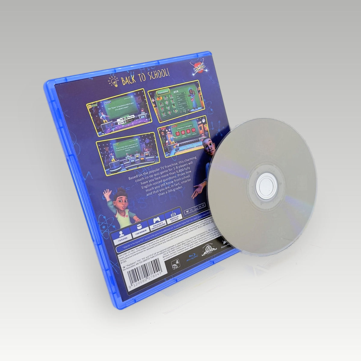 Are You Smarter than a 5th Grader? • CIB (Region 4) - Back Cover | Yappa NZ