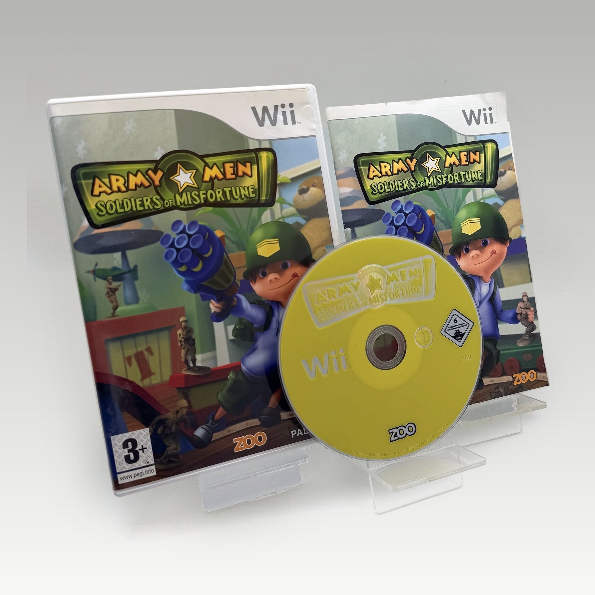 Army Men: Soldiers of Misfortune • CIB (PAL) - Image 1