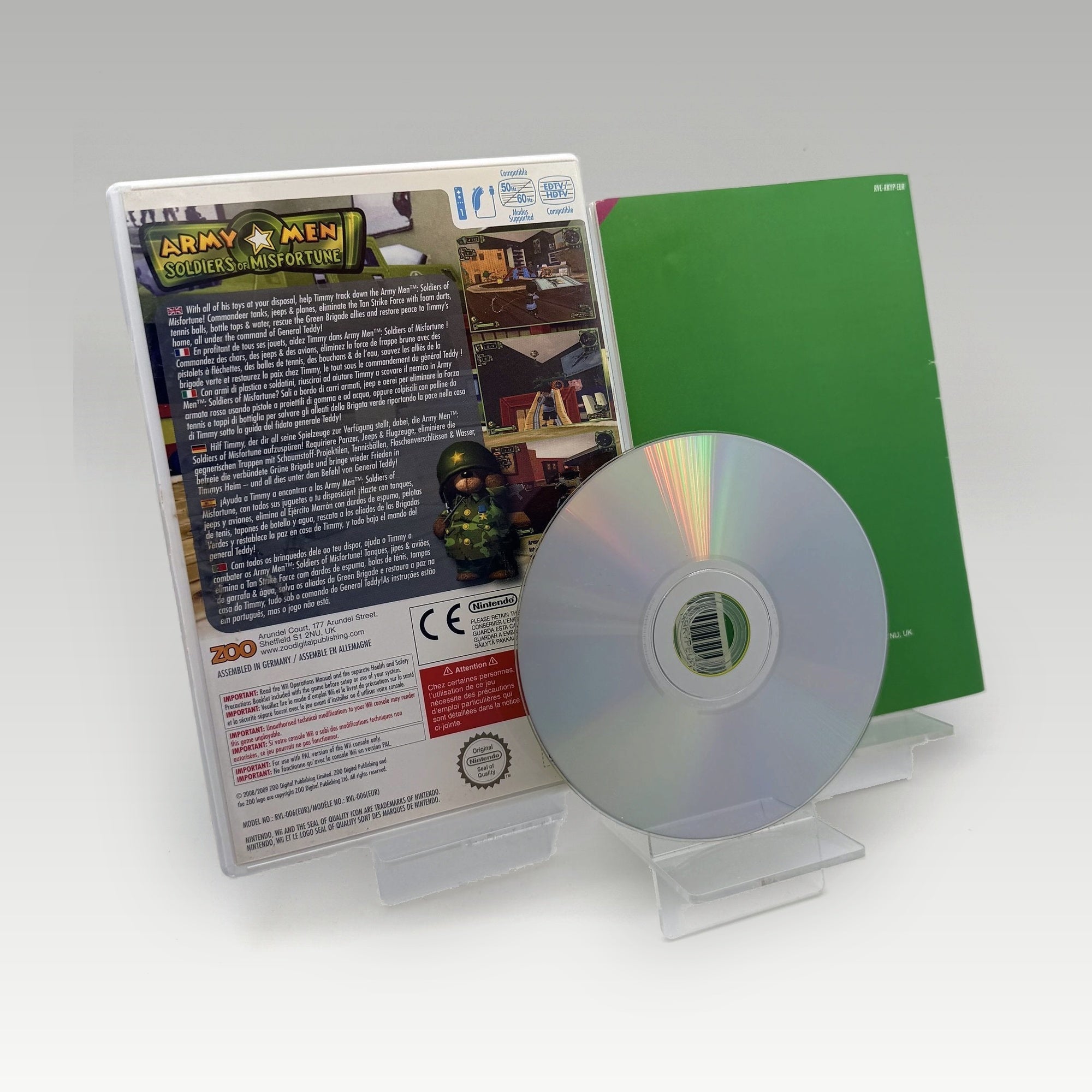 Army Men: Soldiers of Misfortune • CIB (PAL) - Image 2