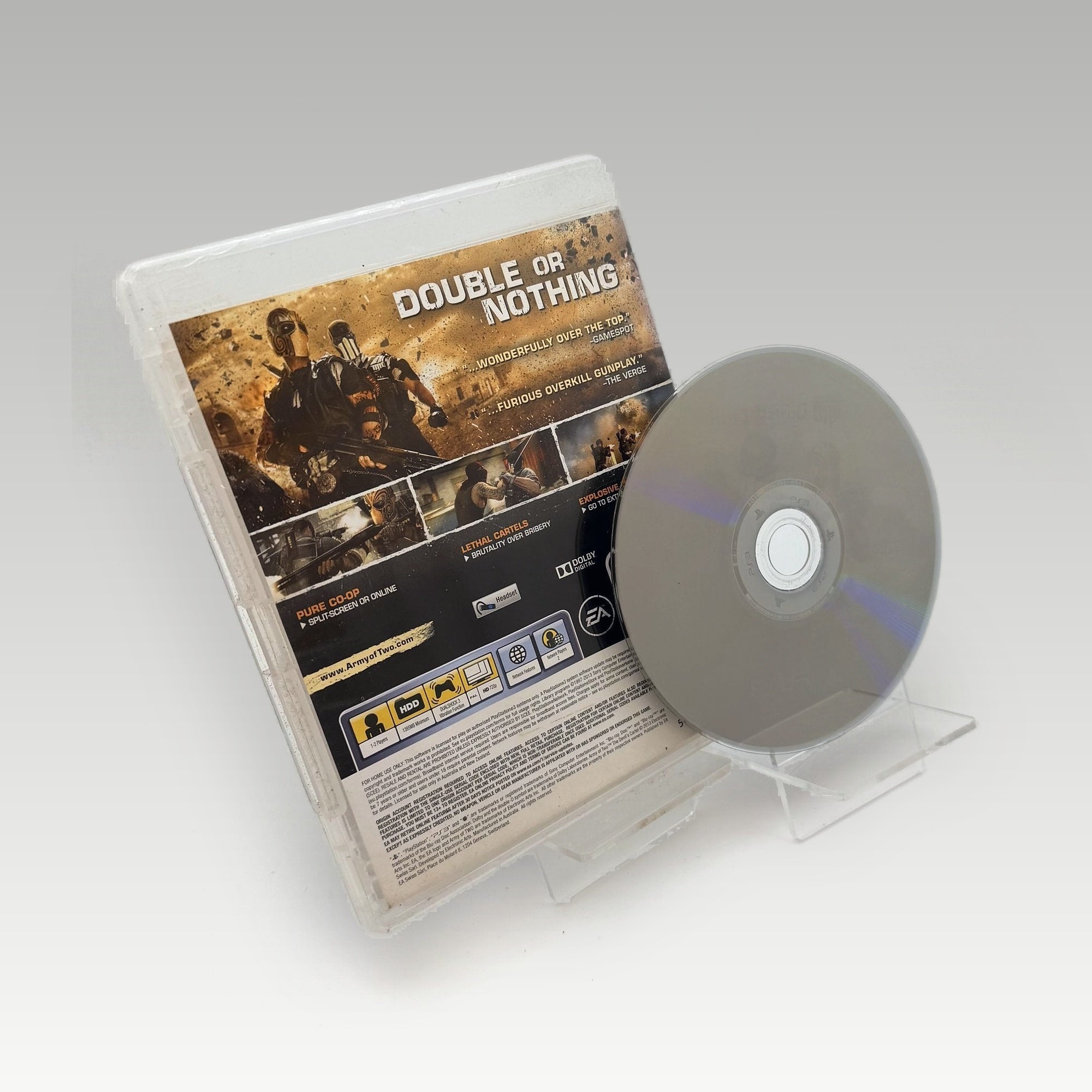 Army of Two: The Devil's Cartel • No Manual • Ex-Rental (Region 4) - Image 2