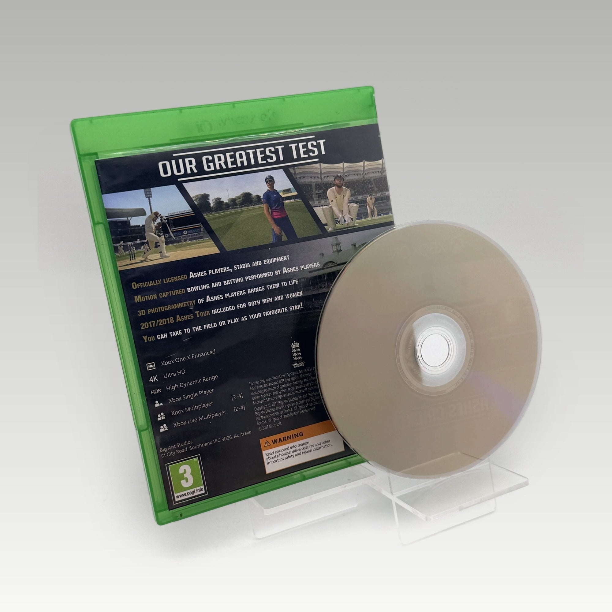 Ashes Cricket • CIB (PAL) - Image 2
