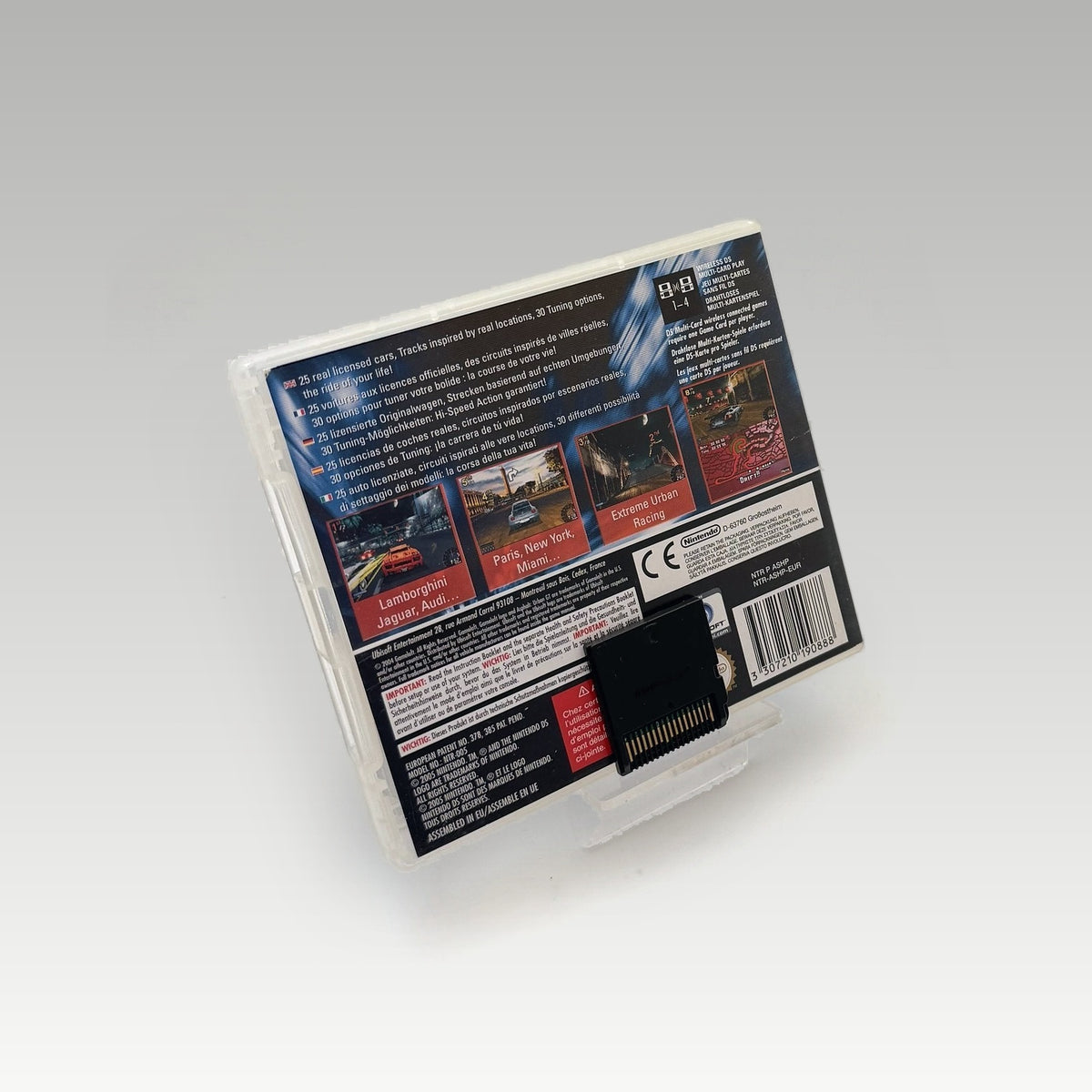 Asphalt: Urban GT • No Manual (PAL) - Back Cover | Yappa NZ