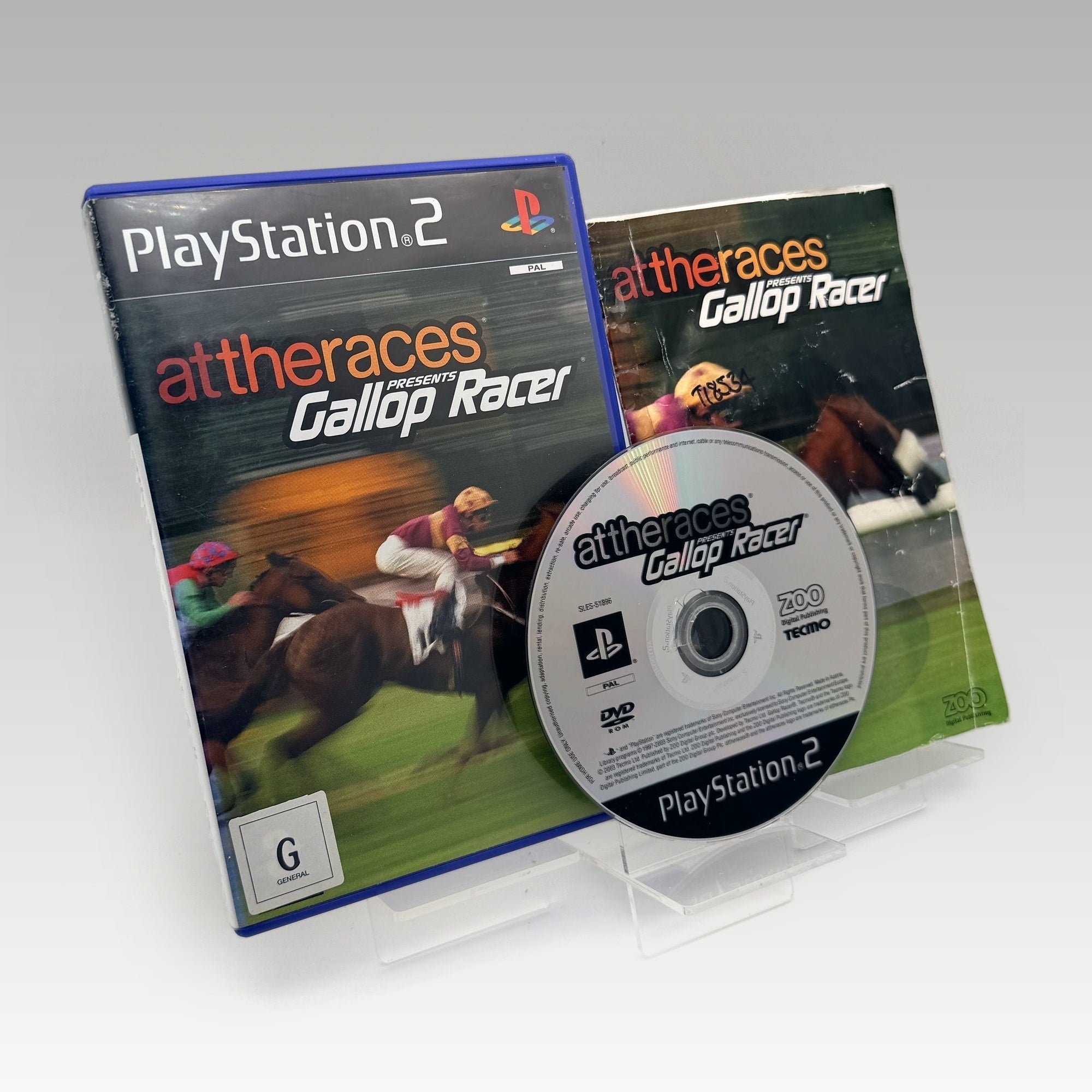 At The Races: Gallop Racer 2003 • CIB (PAL) - Image 1