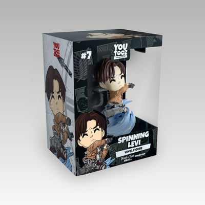 Attack on Titan - Spinning Levi • New / Sealed - Image 1