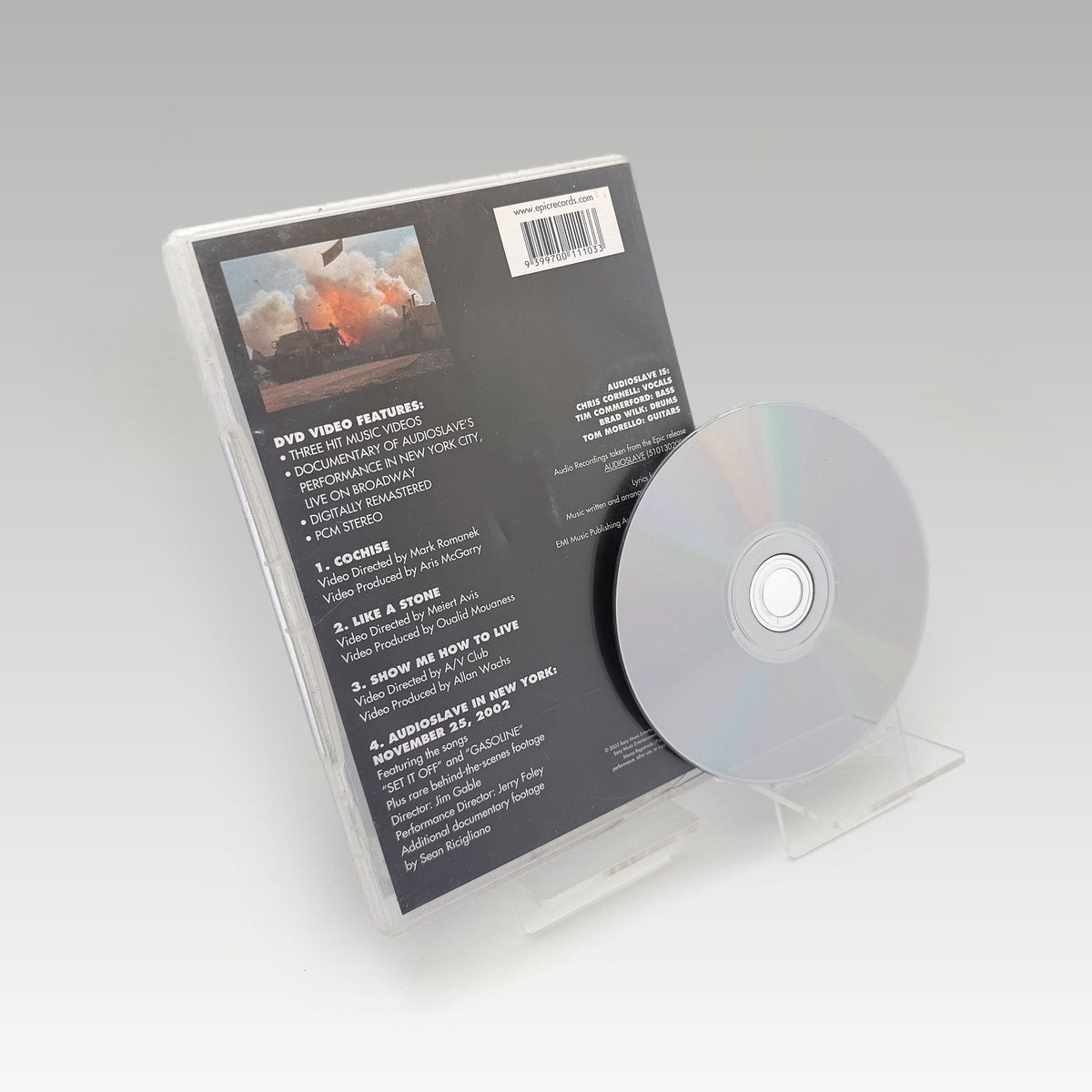 Audioslave: Audioslave (2003) DVD • CIB (Region Free, Standard) - Image 2