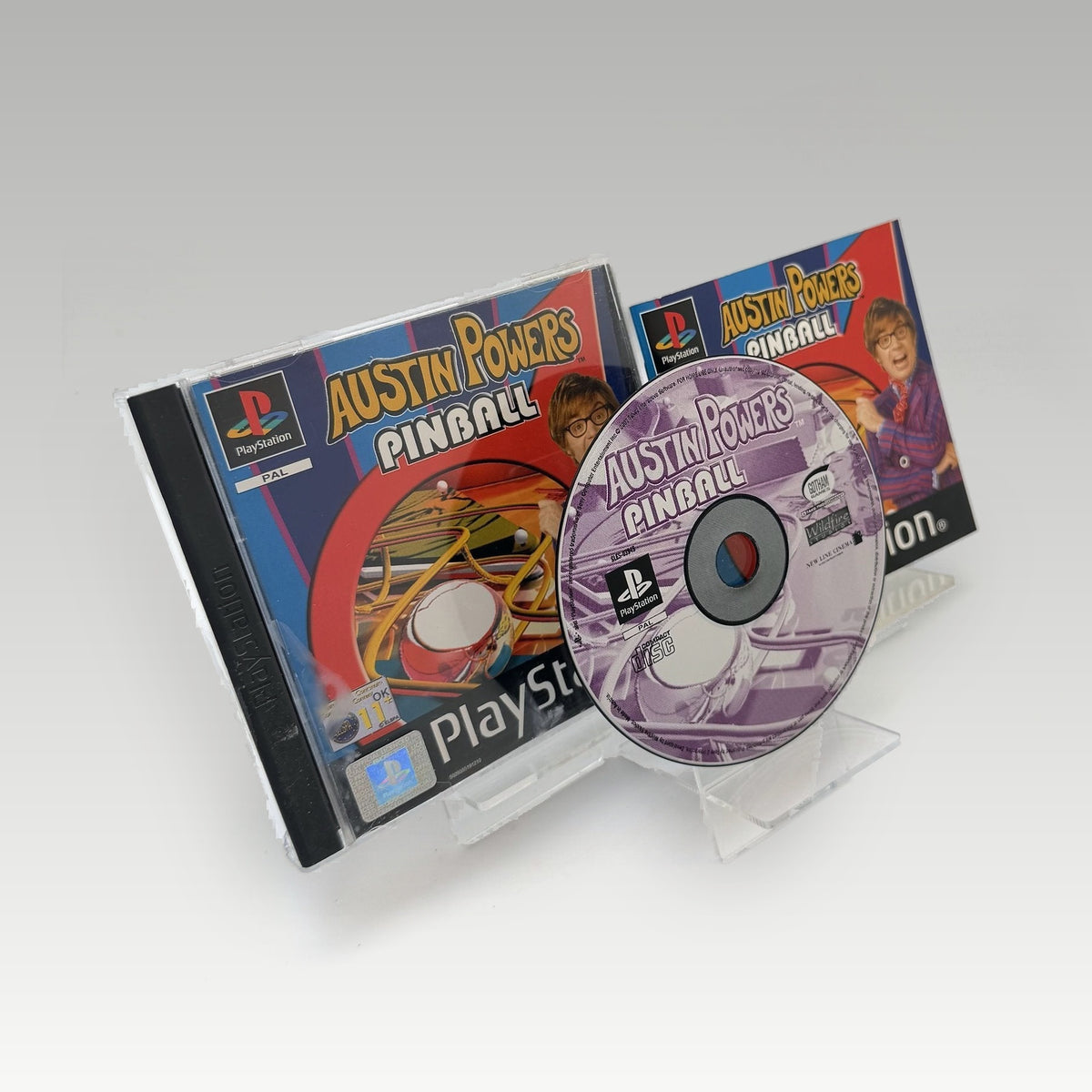Austin Powers Pinball Case Damage • No Manual (PAL, Case Damage) - Image 2