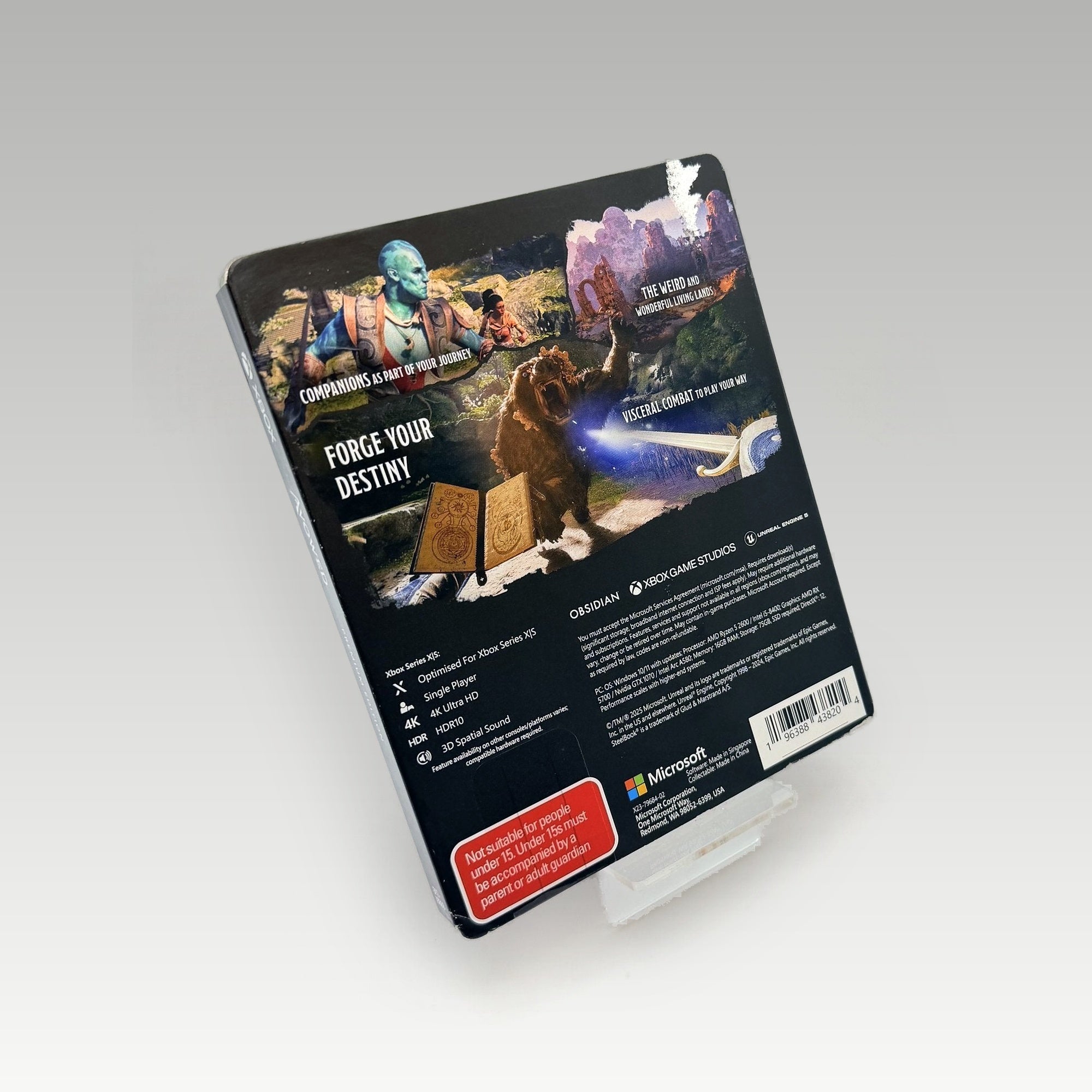 Avowed Premium Steelbook Edition • CIB • New / Sealed (Region Free, Premium Steelbook Edition) - Image 2