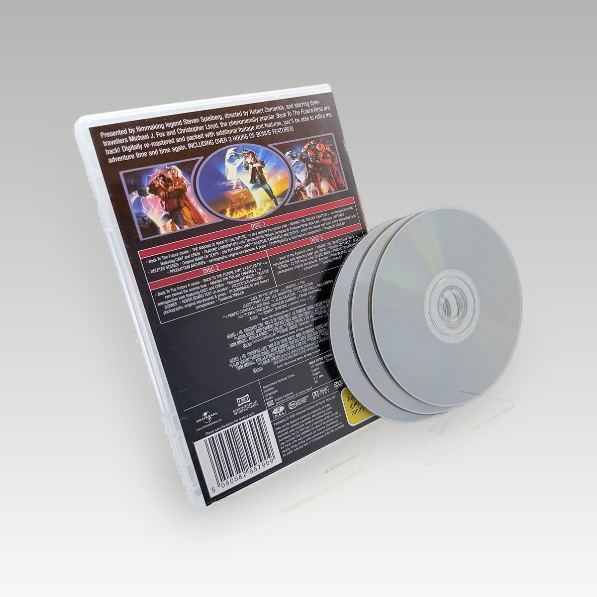 Back to the Future - The Trilogy (1985) DVD • CIB (Region 4, Standard) - Image 2