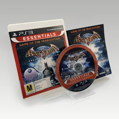 Batman: Arkham Asylum (Essentials) Game of the Year Edition • CIB (Region 4, Game of the Year Edition) - Image 1