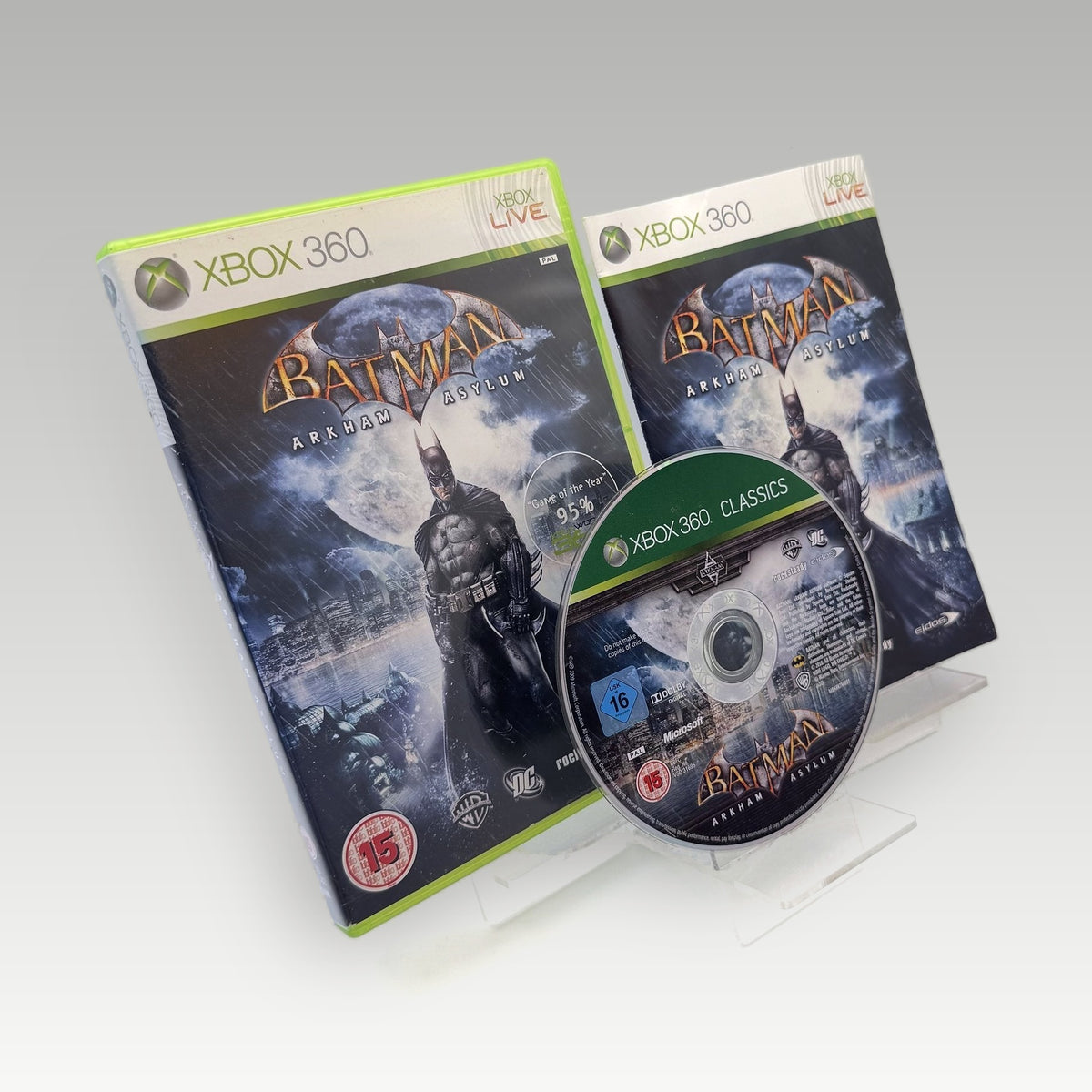 Batman: Arkham Asylum Game of the Year Edition • CIB (PAL, Game of the Year Edition) - Image 1